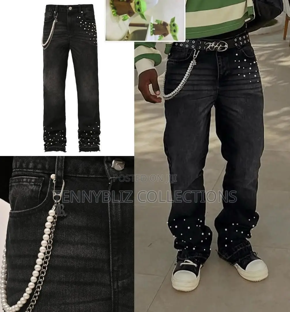 Fresh Luxury Fits: Asake-Inspired Quality Baggy Jeans and More