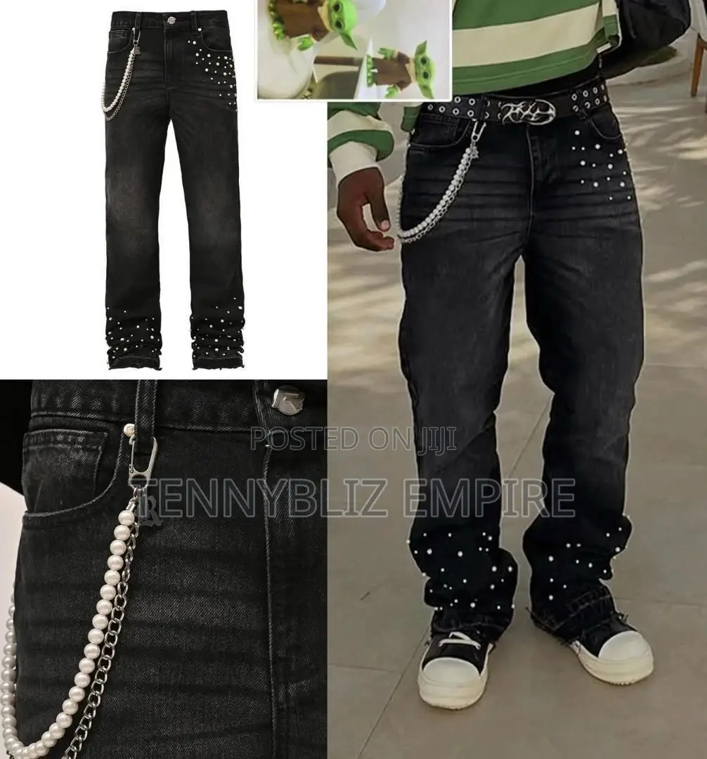Fresh Luxury Fits: Asake-Inspired Quality Baggy Jeans and More