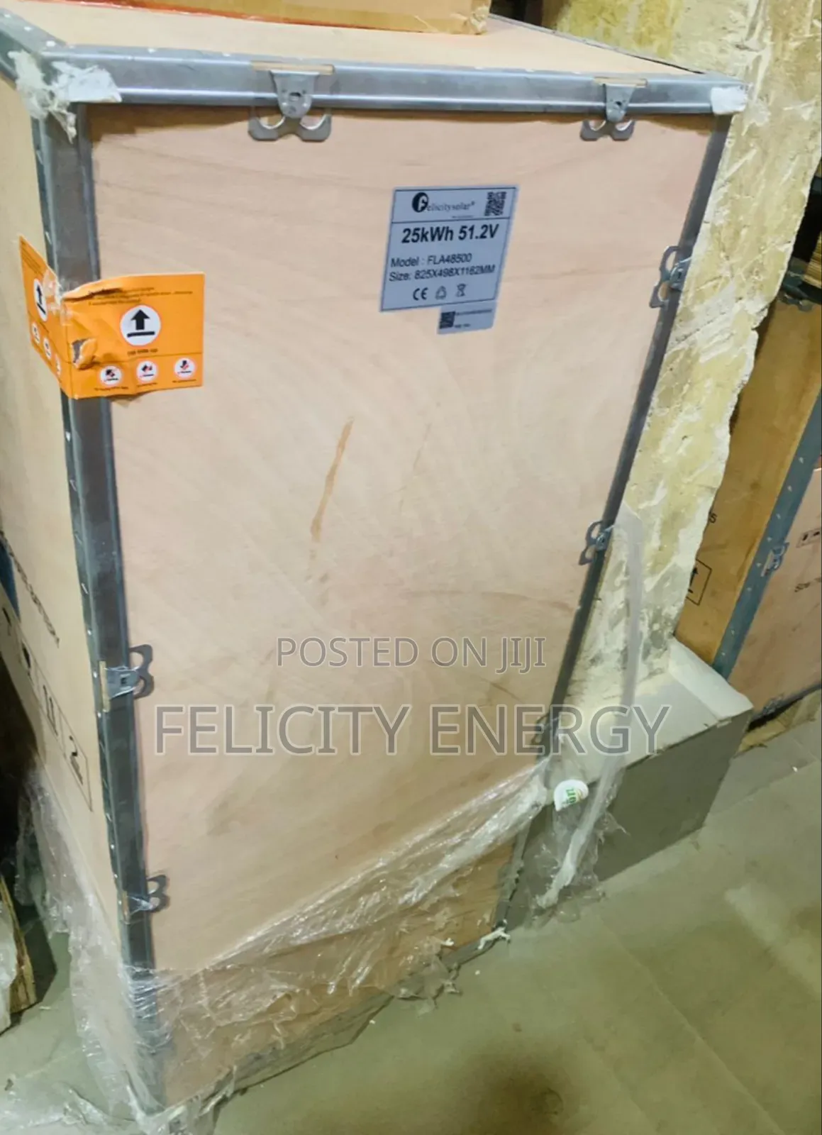 Felicity Lithium Battery 25kwh 51.2v