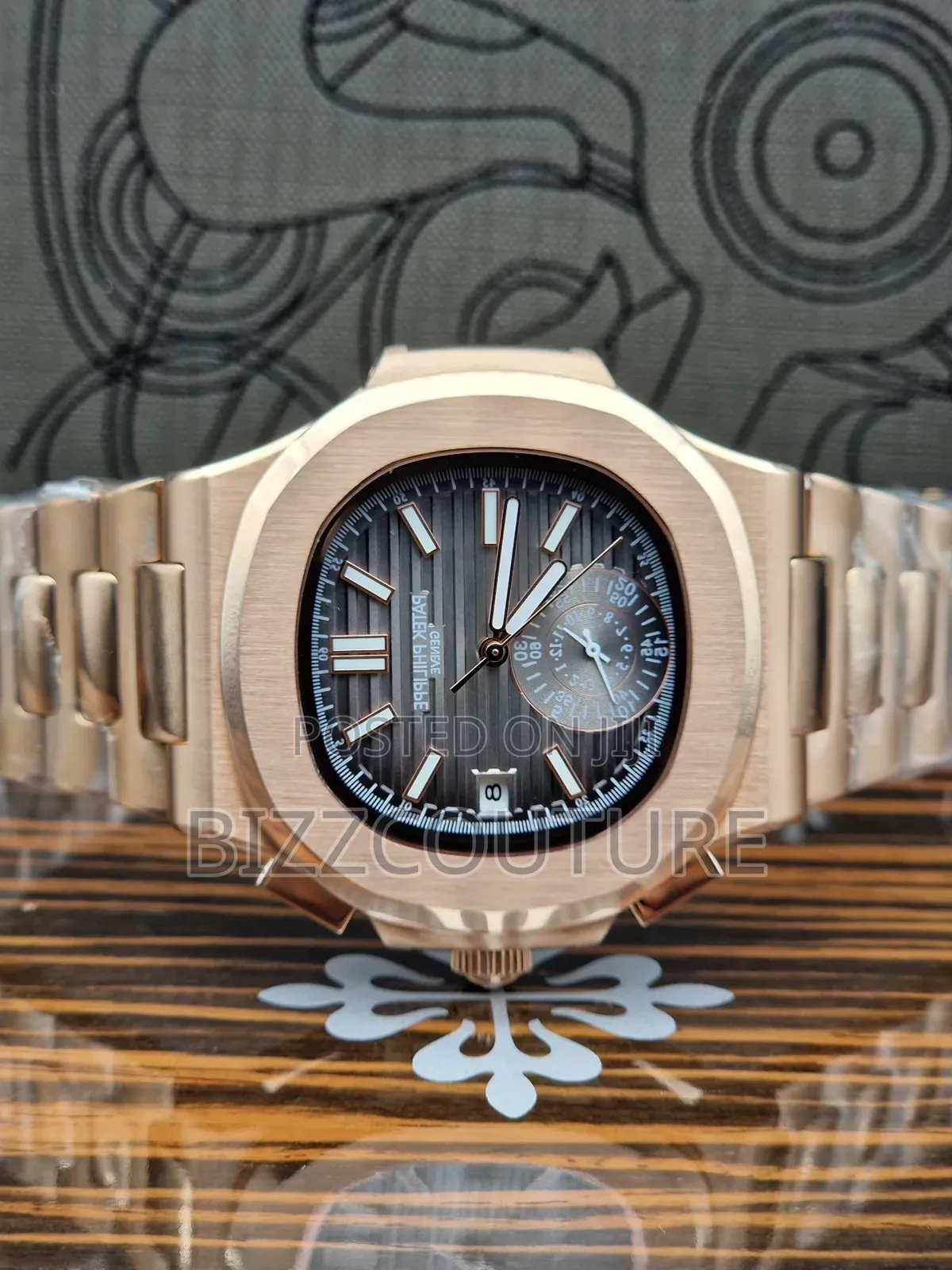 Original Patek Philippe Gold Stainless Steel Calendar Quartz Watch