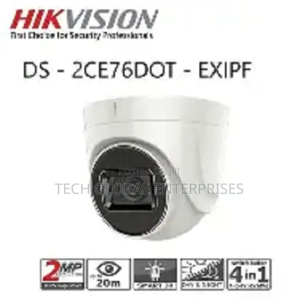 Hikvision 2 Mp Indoor Camera Ds-2ce76d0t-Exipf