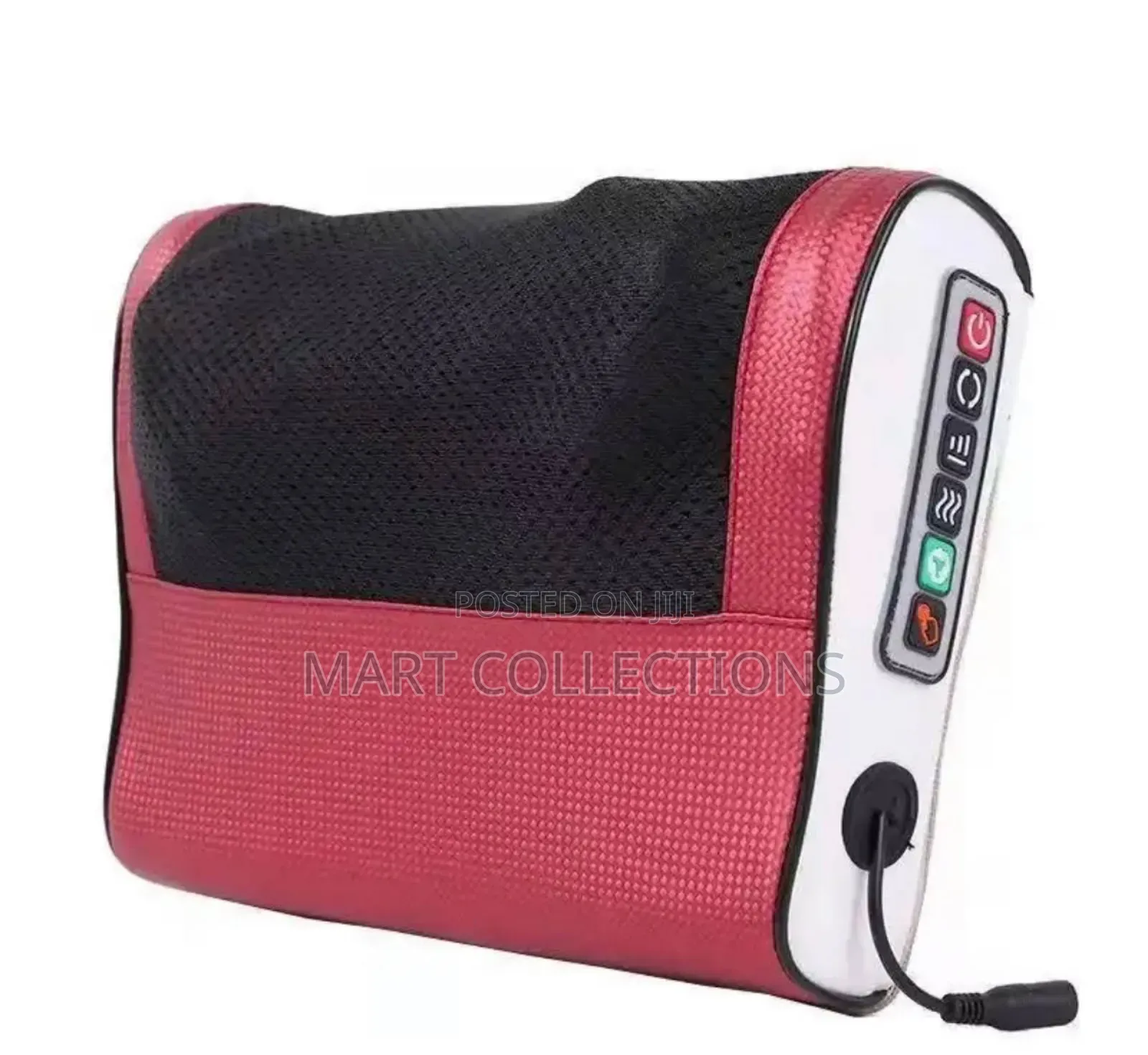 Multifunctional Hot Compress Electric Massager Pillow – Car Home Use