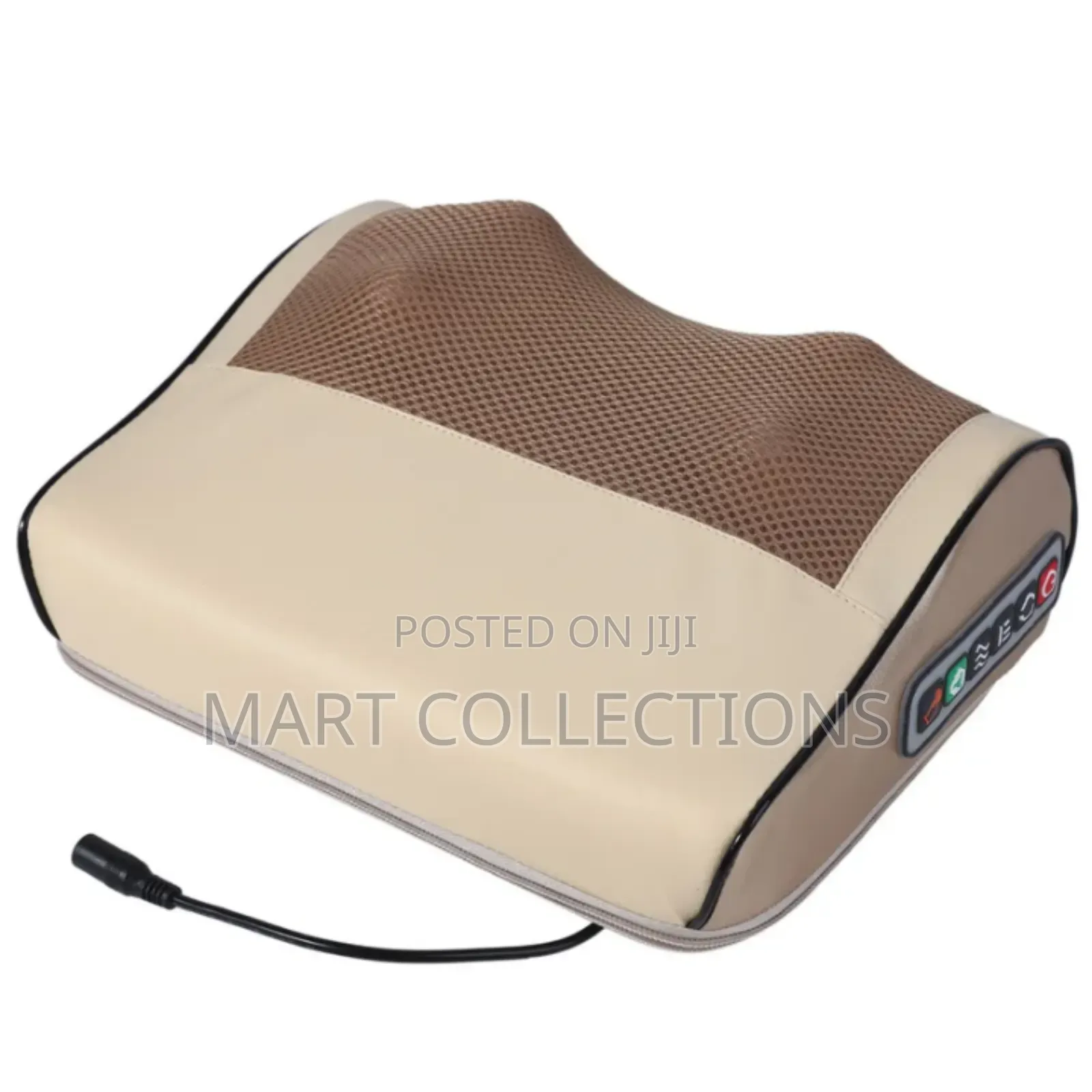 Multifunctional Hot Compress Electric Massager Pillow – Car Home Use