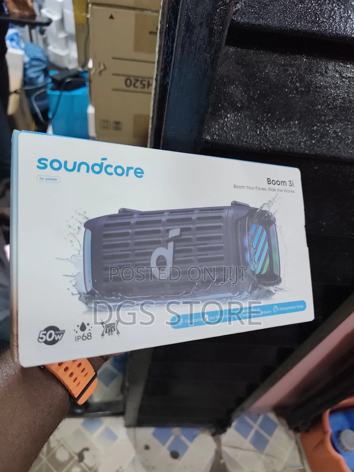 Anker Soundcore Boom 3i 50w Bluetooth Speaker (2025)