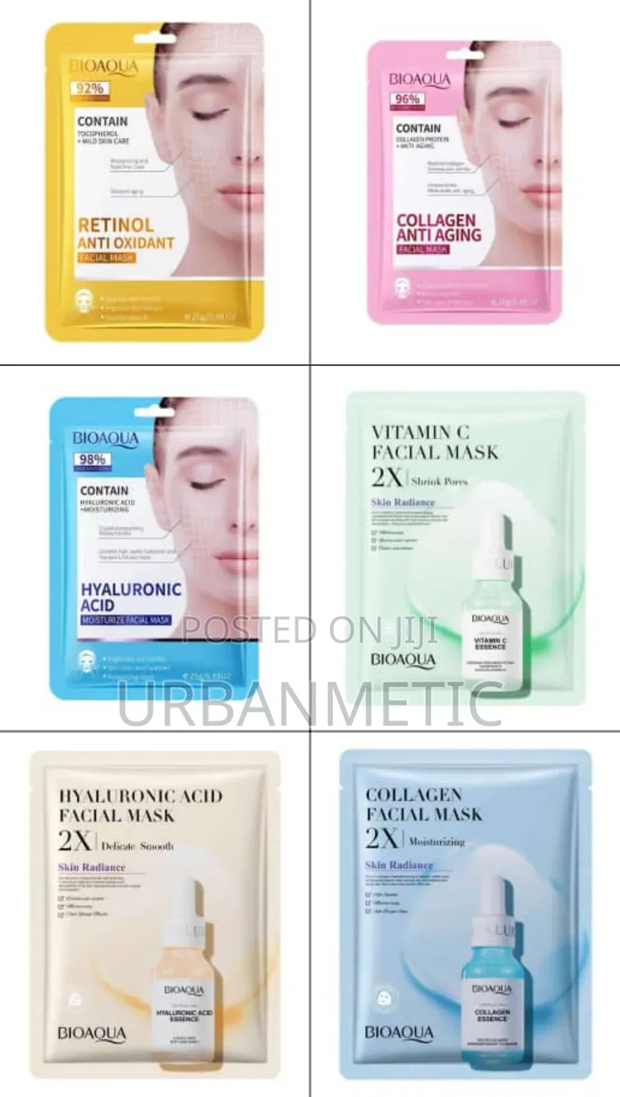 Face Mask (Sheets Mask Supplier in Lagos)