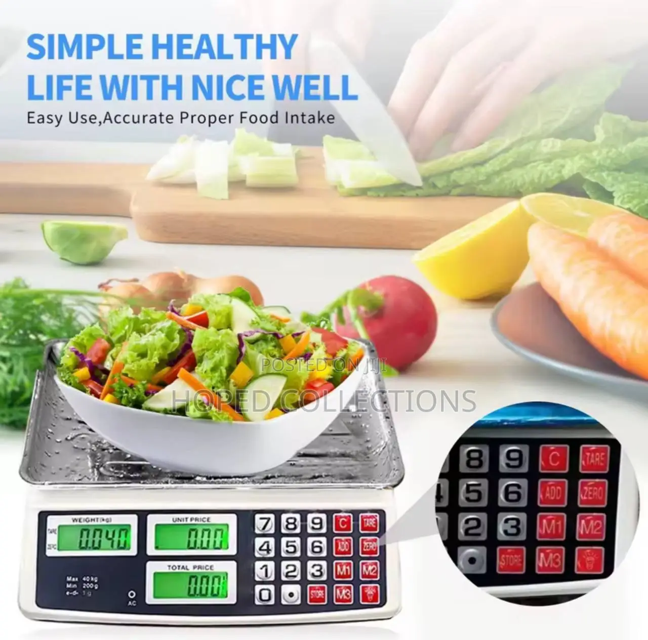 40kg/1g Commercial Scale