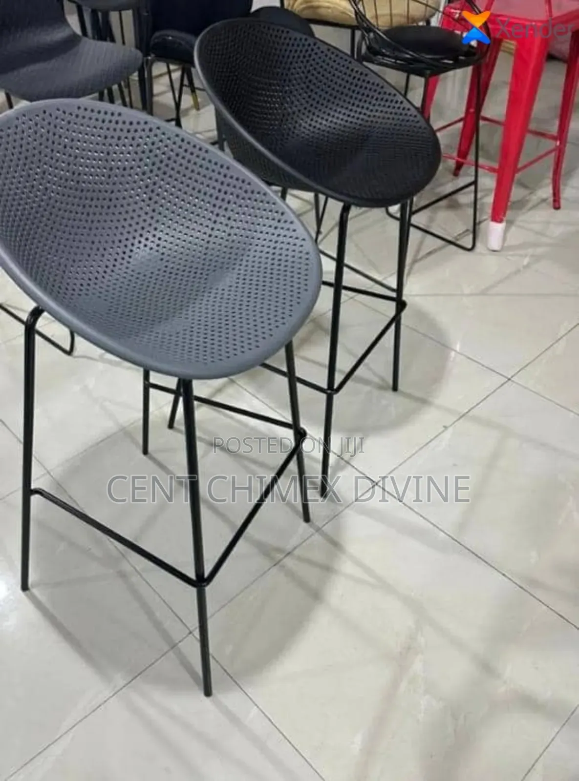 Modern Classic Basket Seat Bar Stools