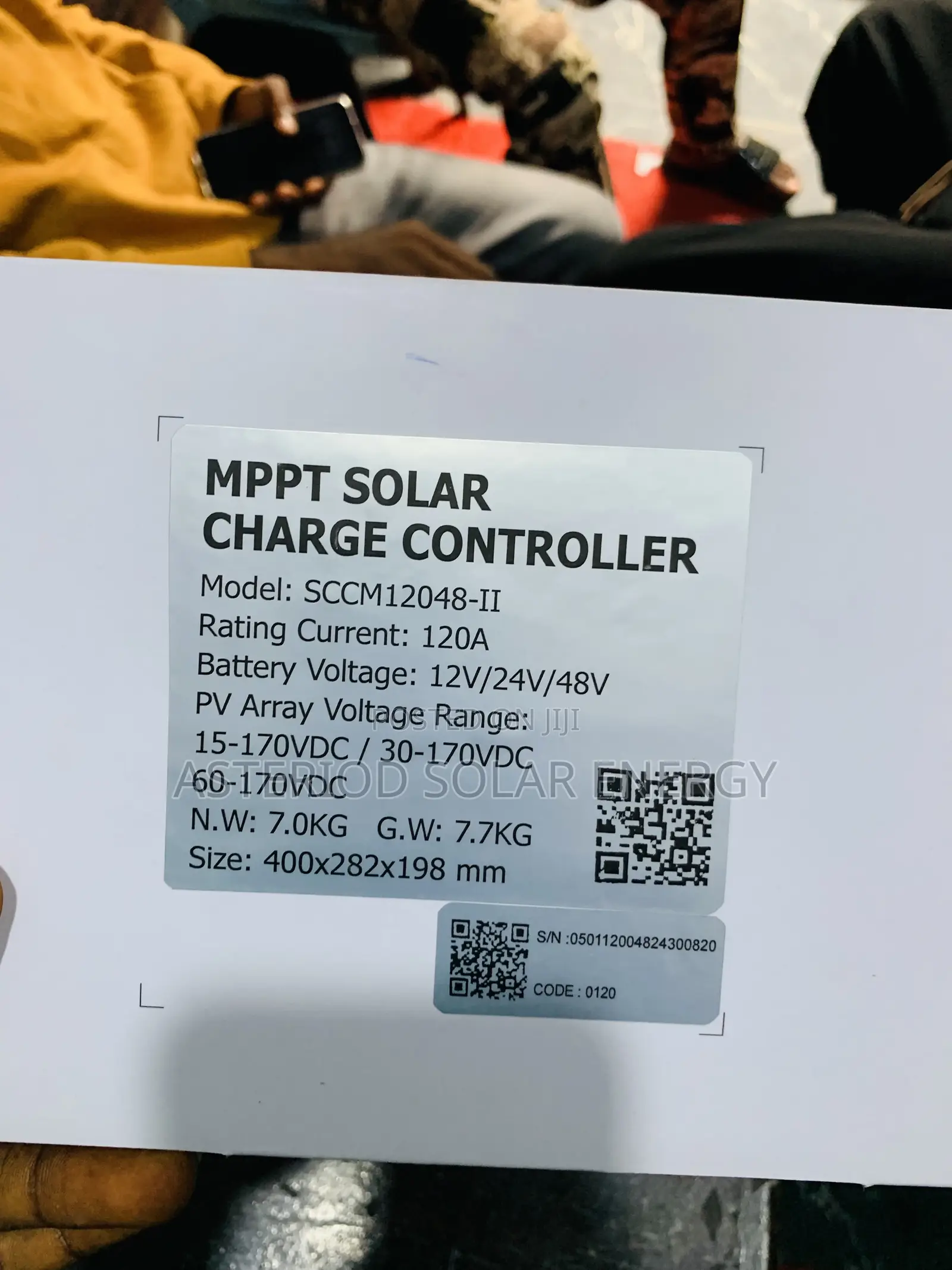 120amps 12,23,48volts Felicity Charger Controller