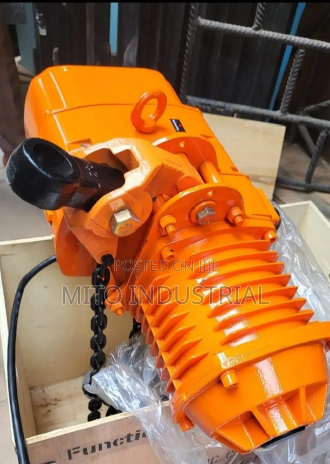 3-Ton Electric Chain Hoist.