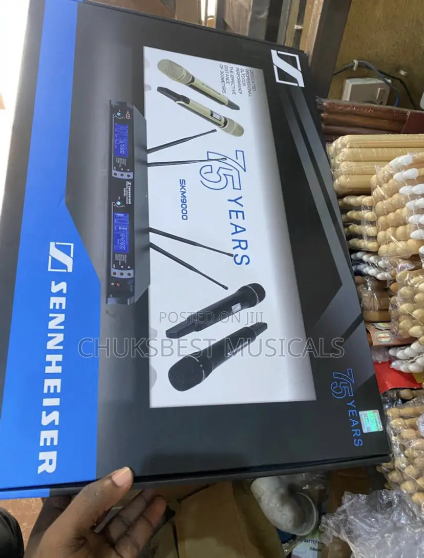 Sennheiser Skm9000 75years Digital Frequency Selateble Microphone W