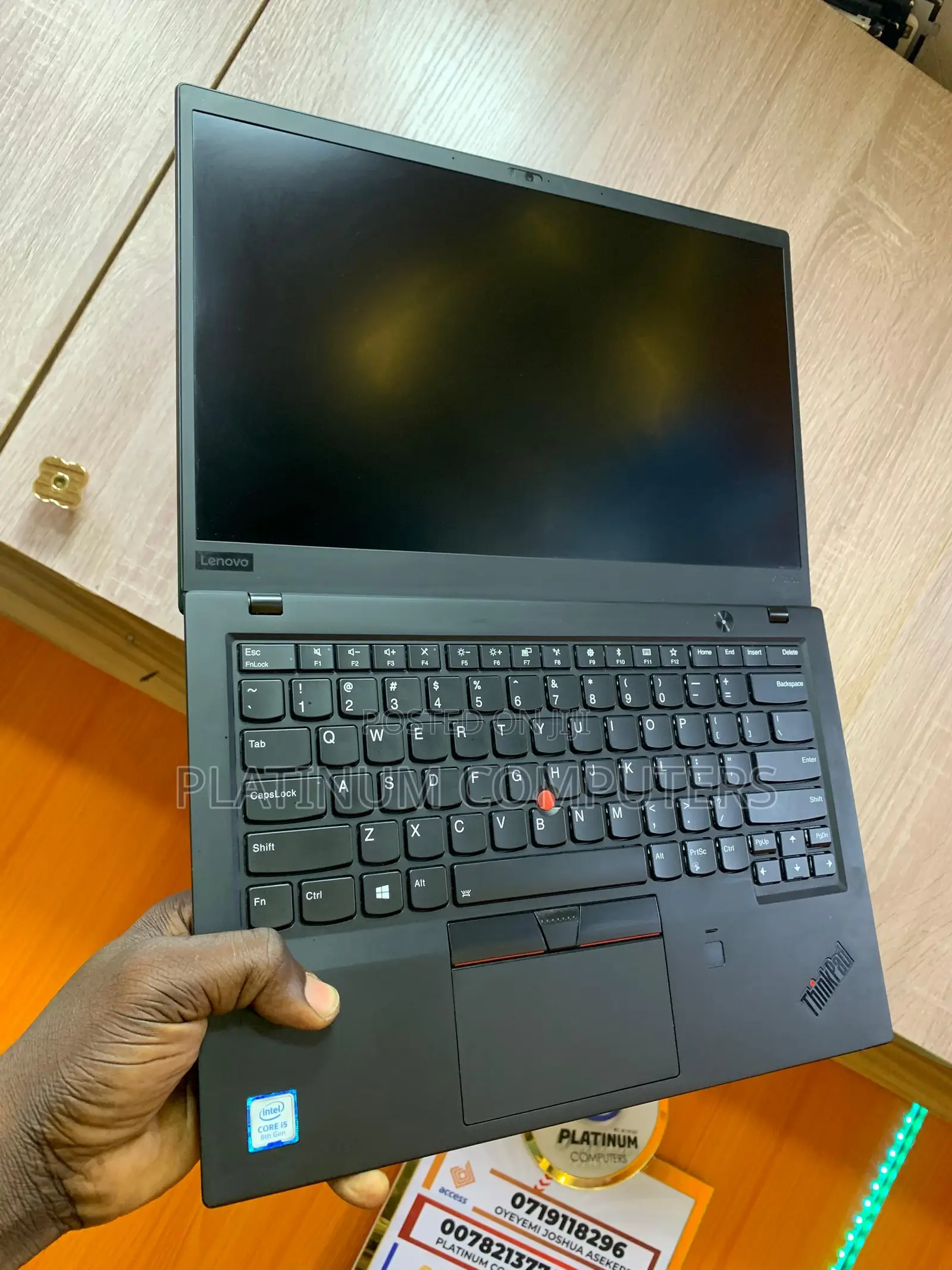 Laptop Lenovo ThinkPad X1 Carbon 8GB Intel Core I5 SSD 256GB