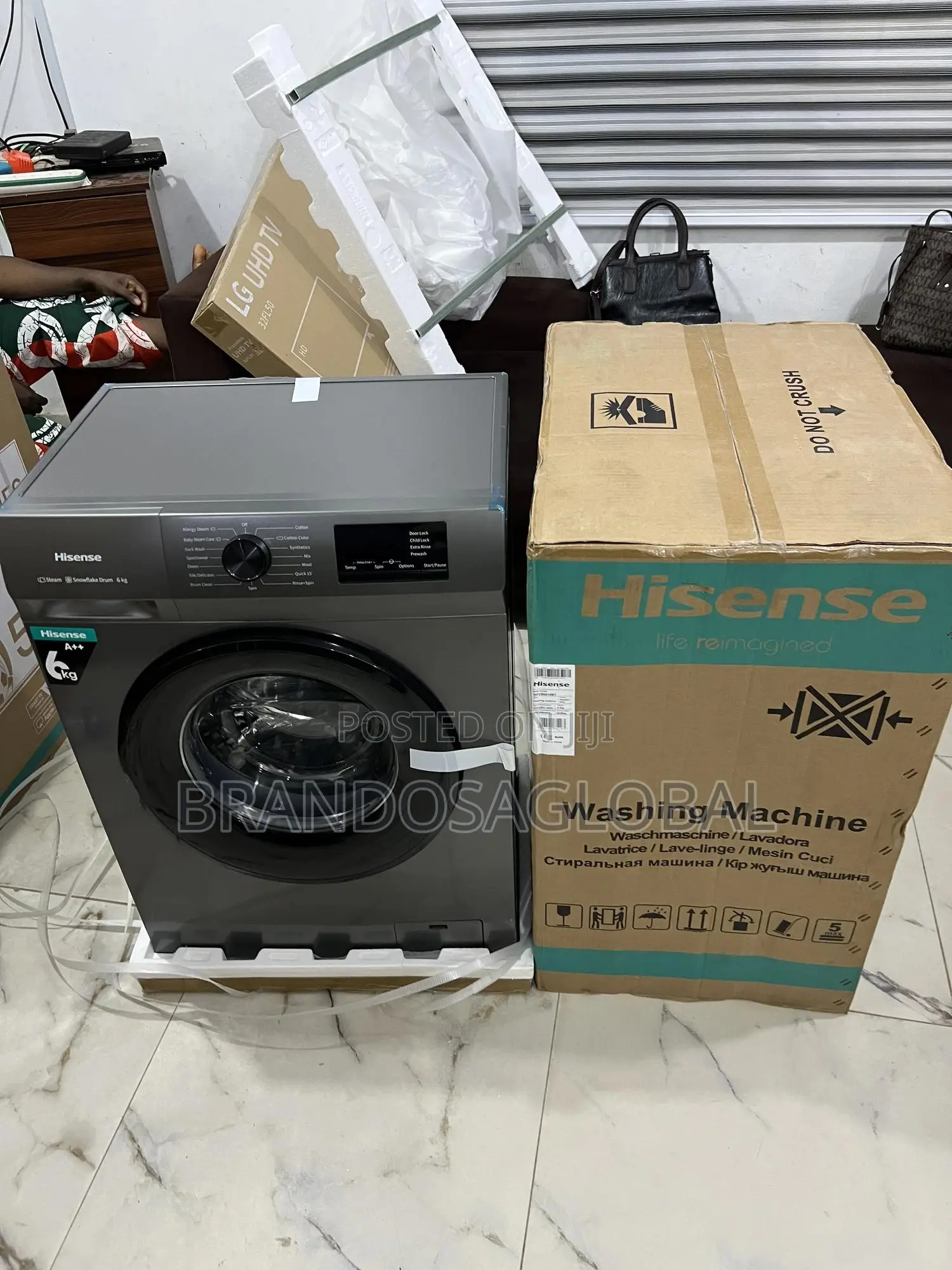 Hisense Wfvb6010mt – Fully Automatic 6kg Washer for Sale