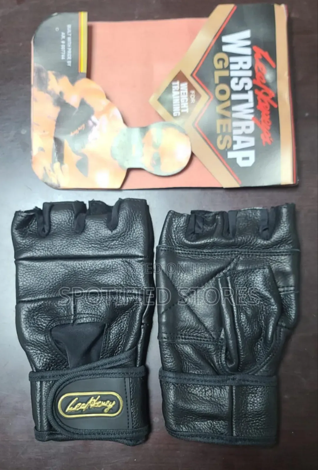 Leather Gym Gloves