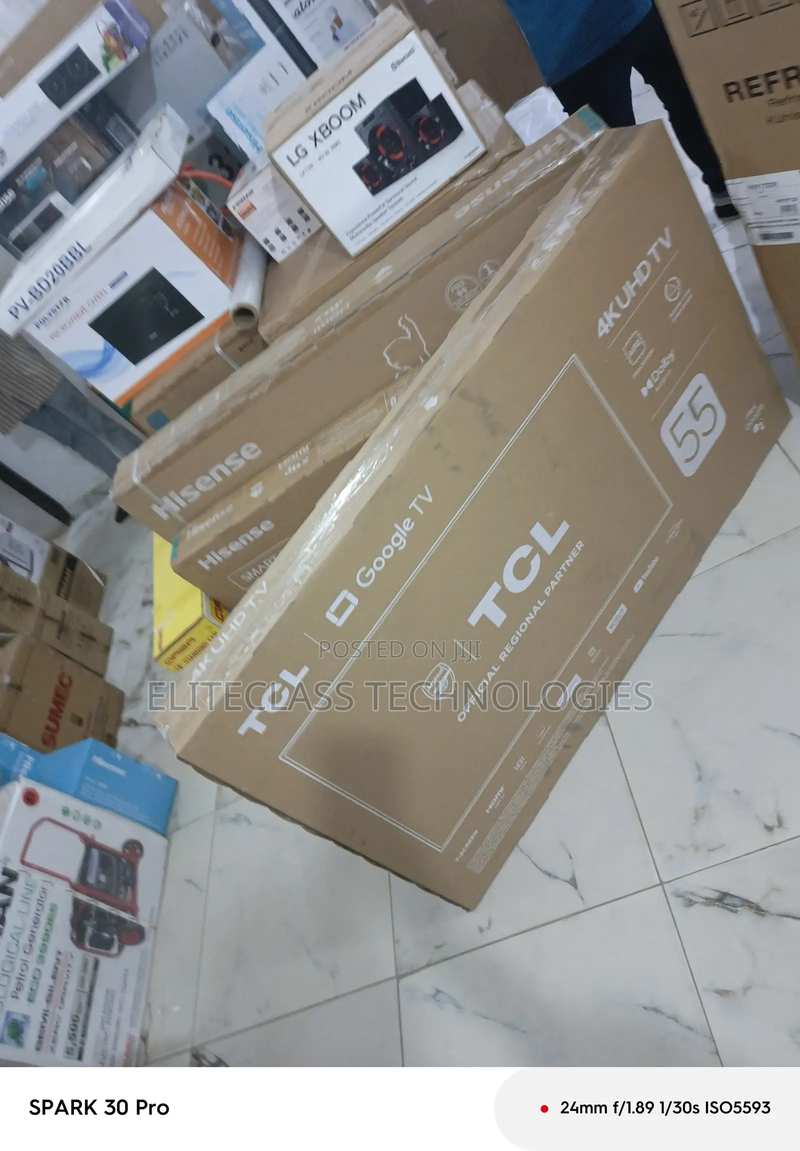 Snuggle TCL 55′′ Uhd Google Tv (55p635)
