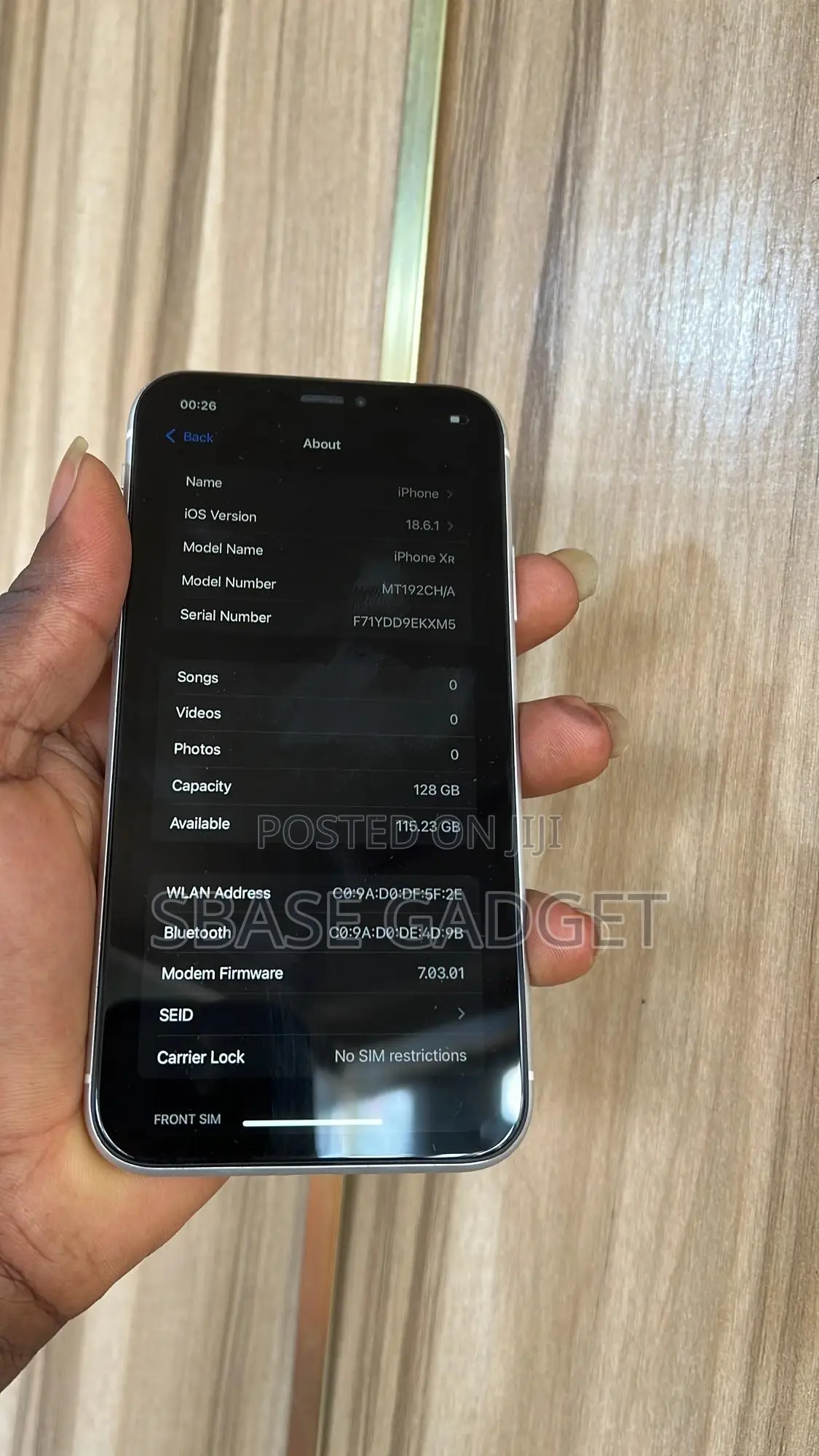Apple iPhone X 64 GB White