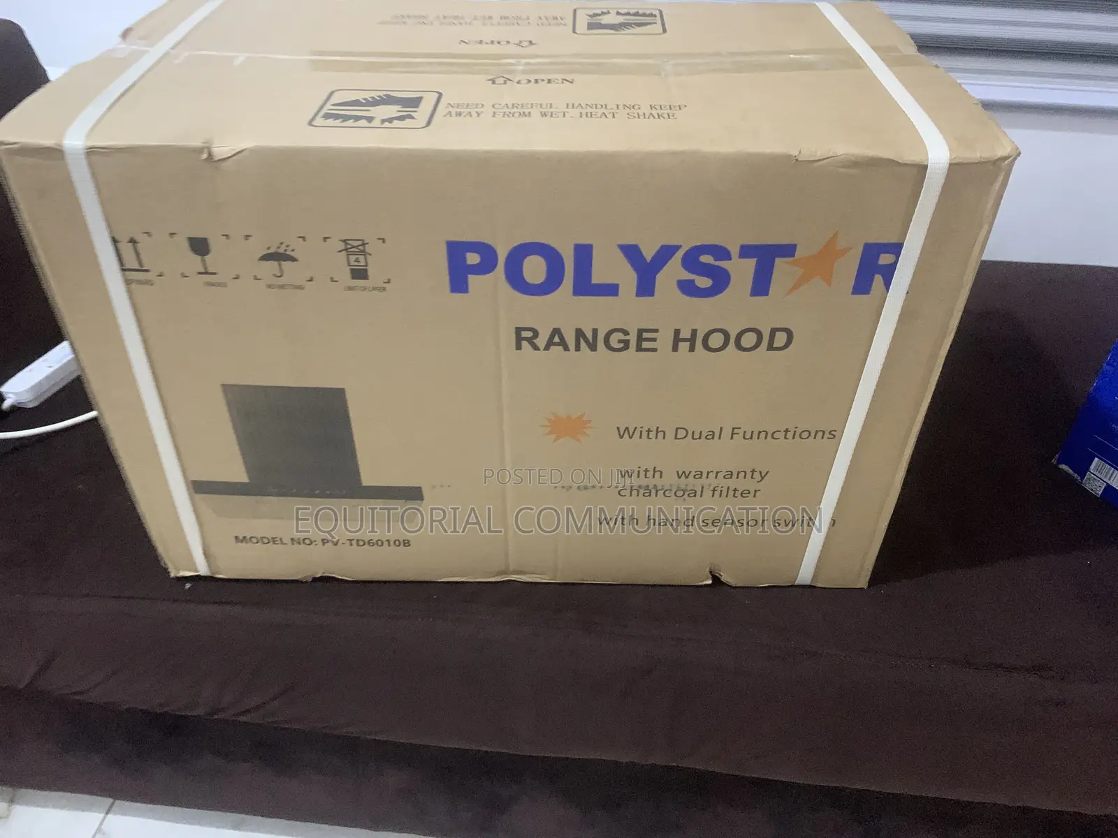 Polystar 60cm Wall-Mounted Extractor Hood
