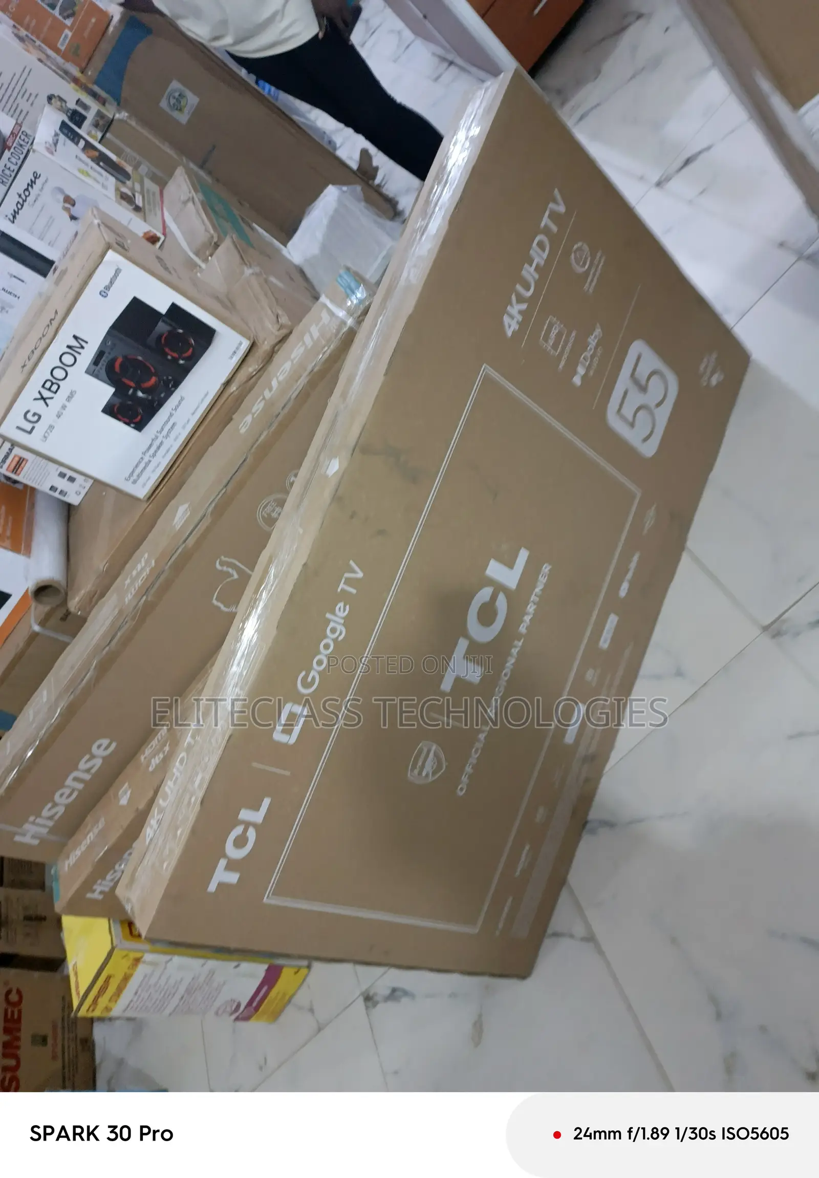 Highquality TCL 55′′ Uhd Google Tv (55p635)