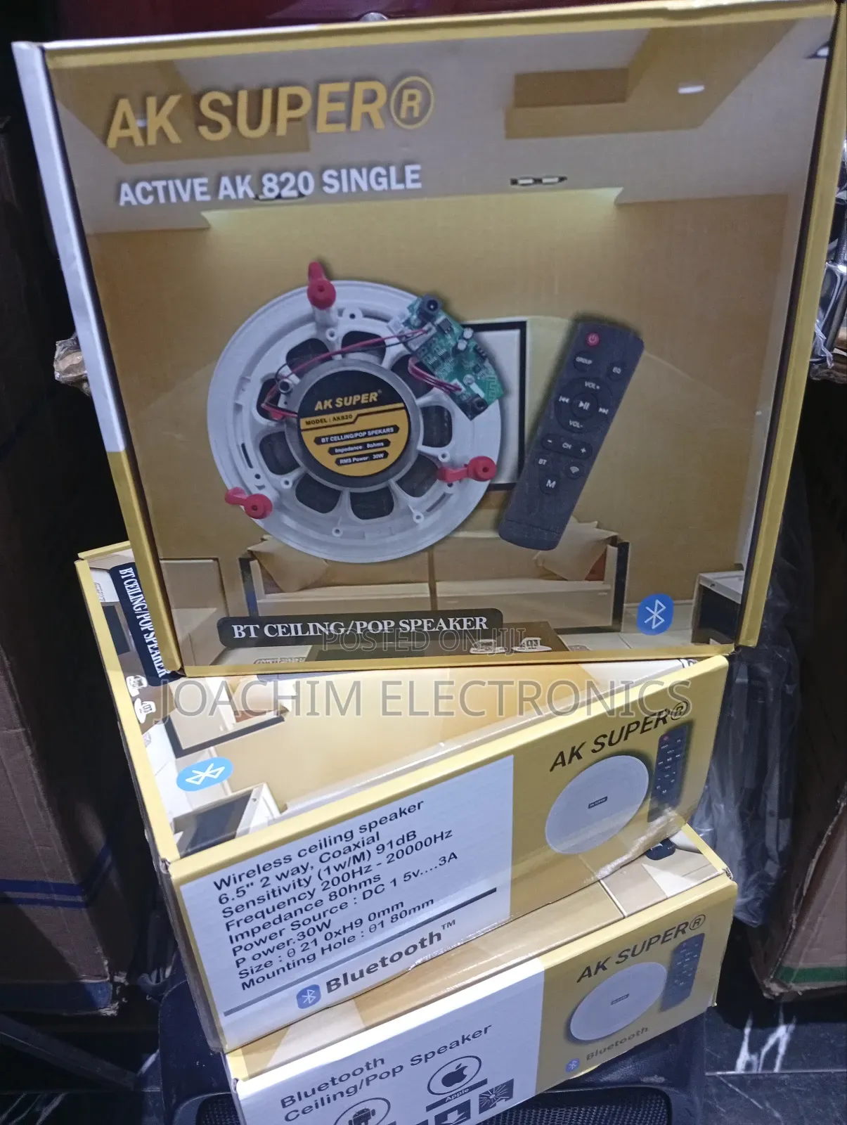 Original Ak Super Bluetooth Celling Speaker 30w