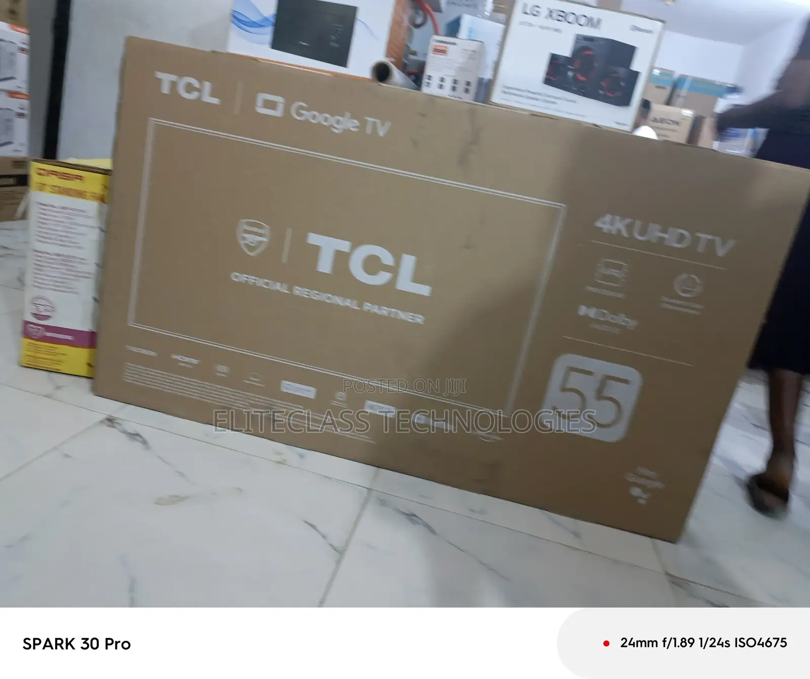 High Quality Tcl 55′′ Uhd Google Tv (55p635)