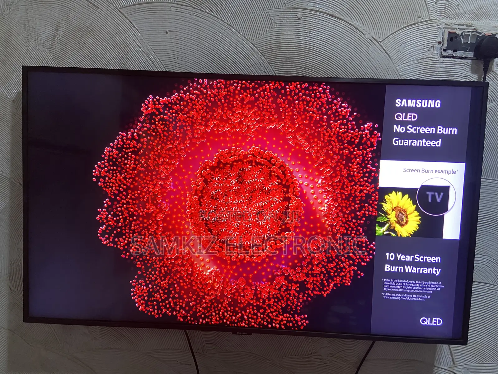 Samsung 43 Inch Qled Full Smart Tv (43q60r) With Free Netflix