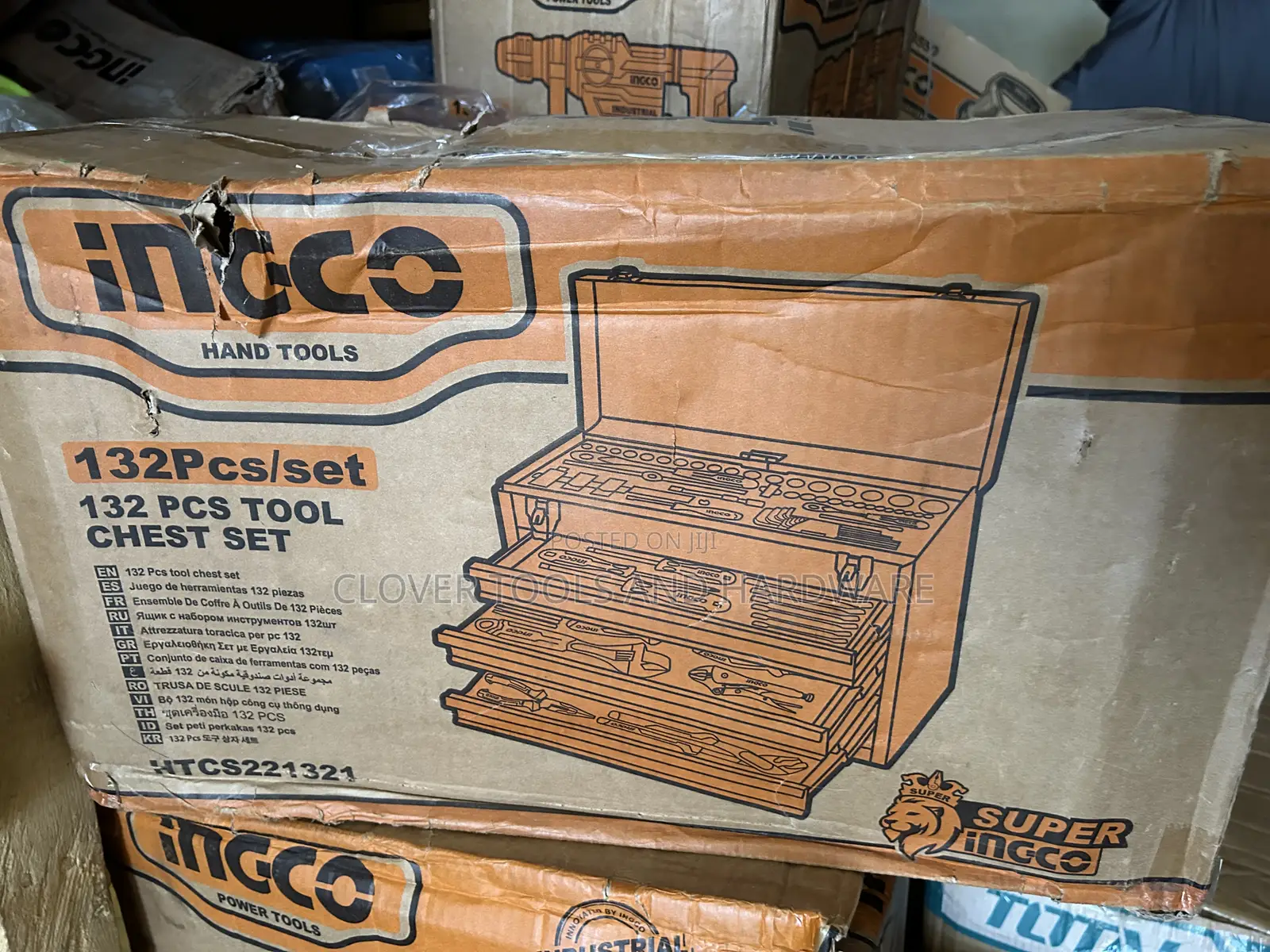 Ingco 132 Piece Tool Chest Set
Htcs221321