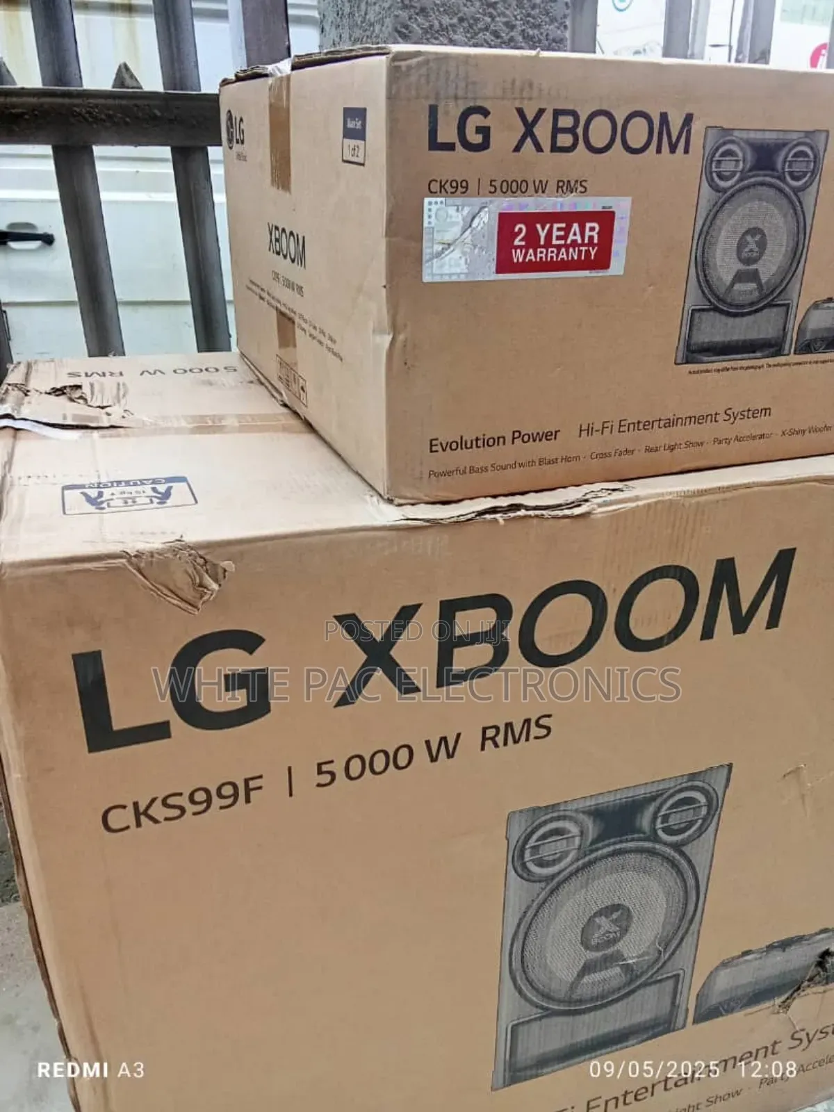 Lg Hi-fi Entertainment Syatem ( 5000watts )X Boom Cks99f Powerful Bass
