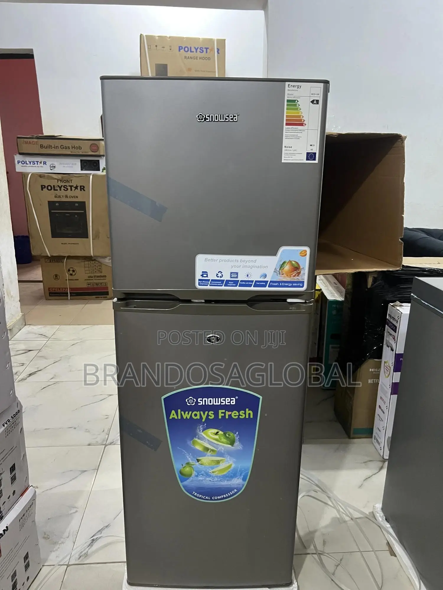 Snowsea 150l Chest Freezer – Model Bd-208, Brand New