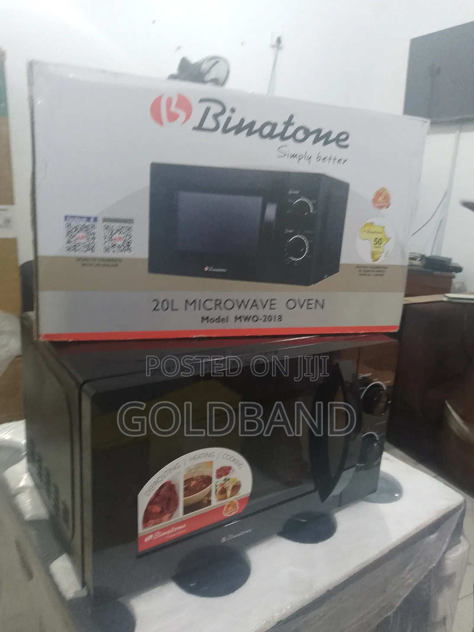 Binatone 20-Litre Microwave – Countertop Cooking Power