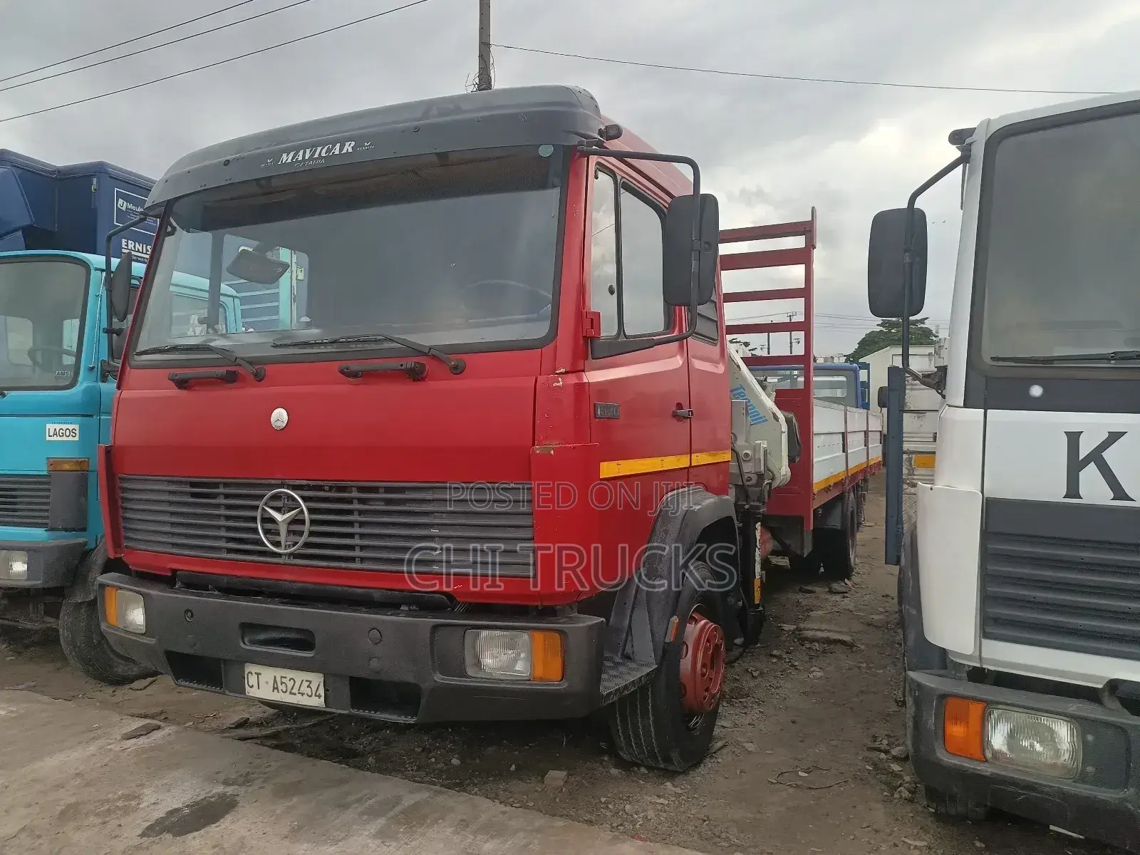 Mercedes Benz Crane Operator Truck