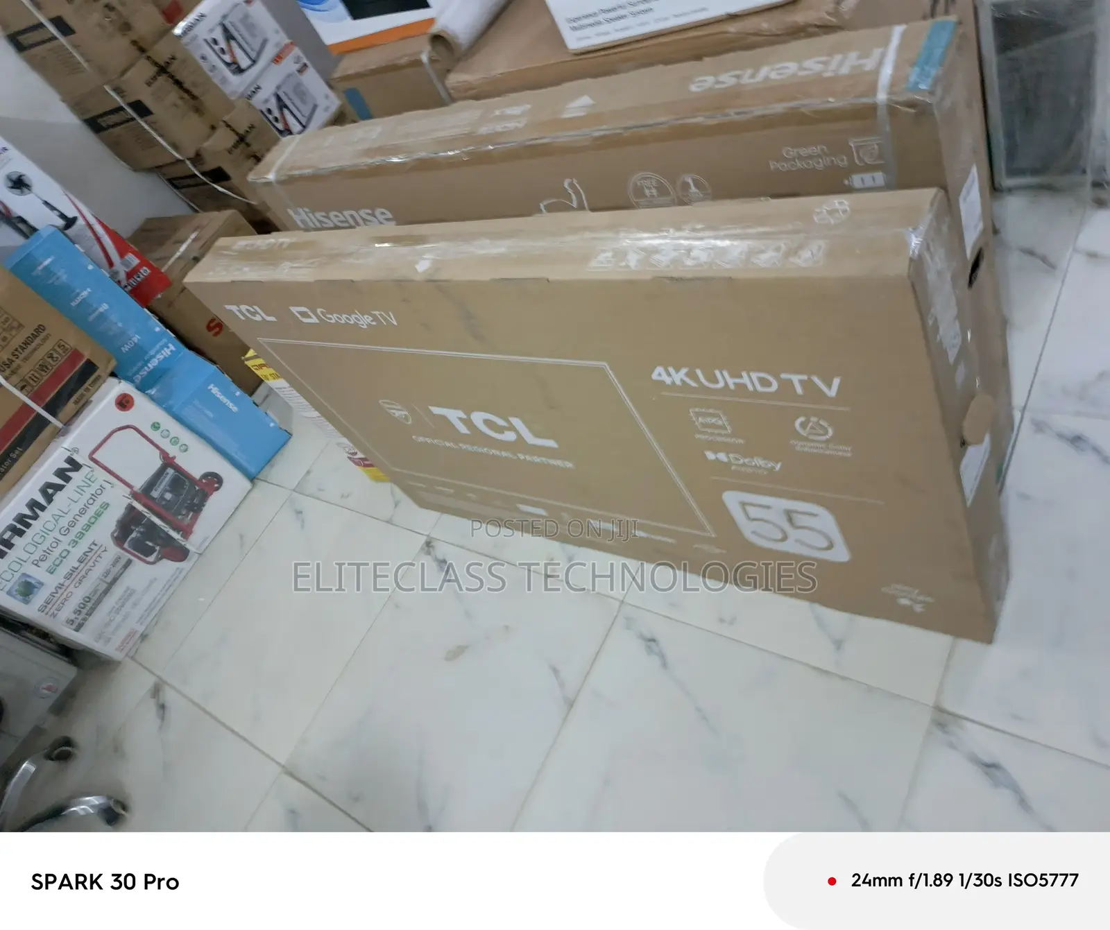 Mirth TCL 55′′ Uhd Google Tv (55p635)