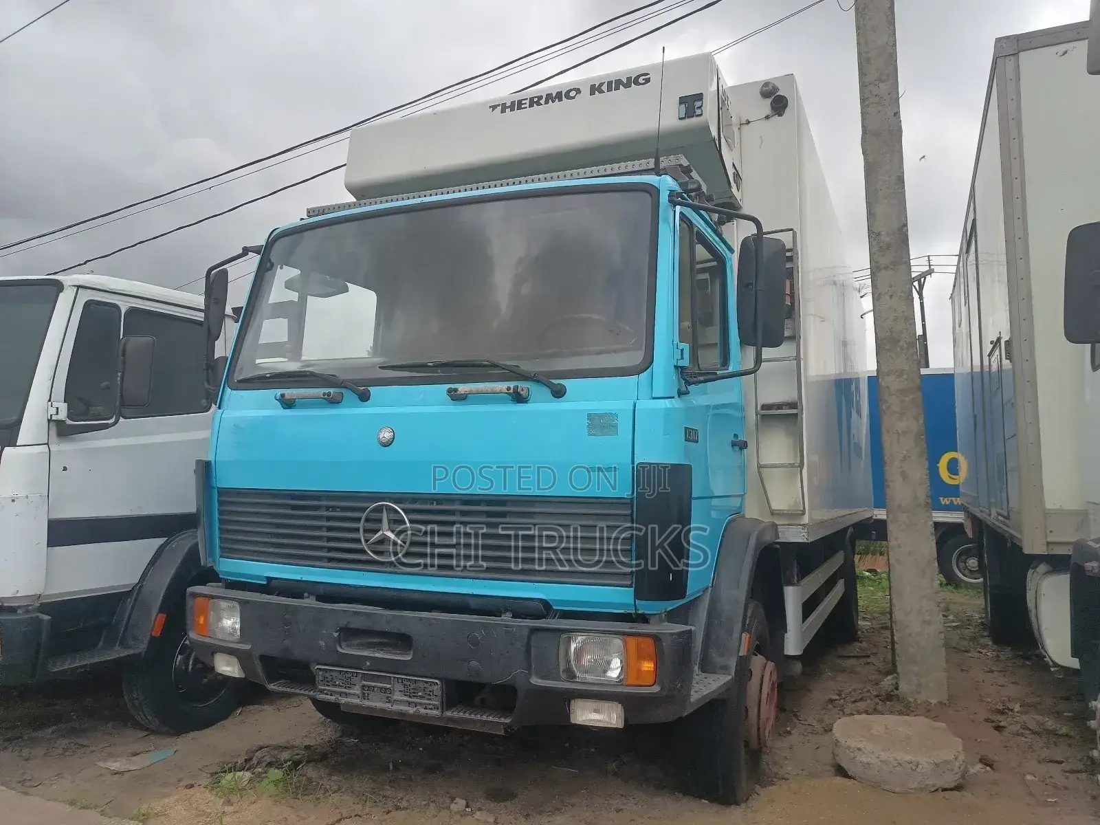 Mercedes 1317 Refrigerator German Truck 10tonnage Capacity