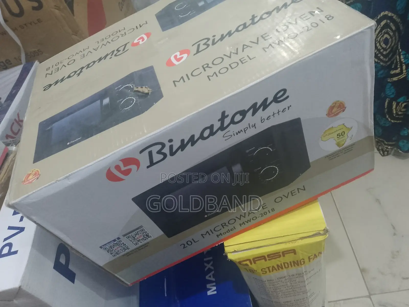 Binatone 20l Microwave Oven – Adjustable Heat Levels