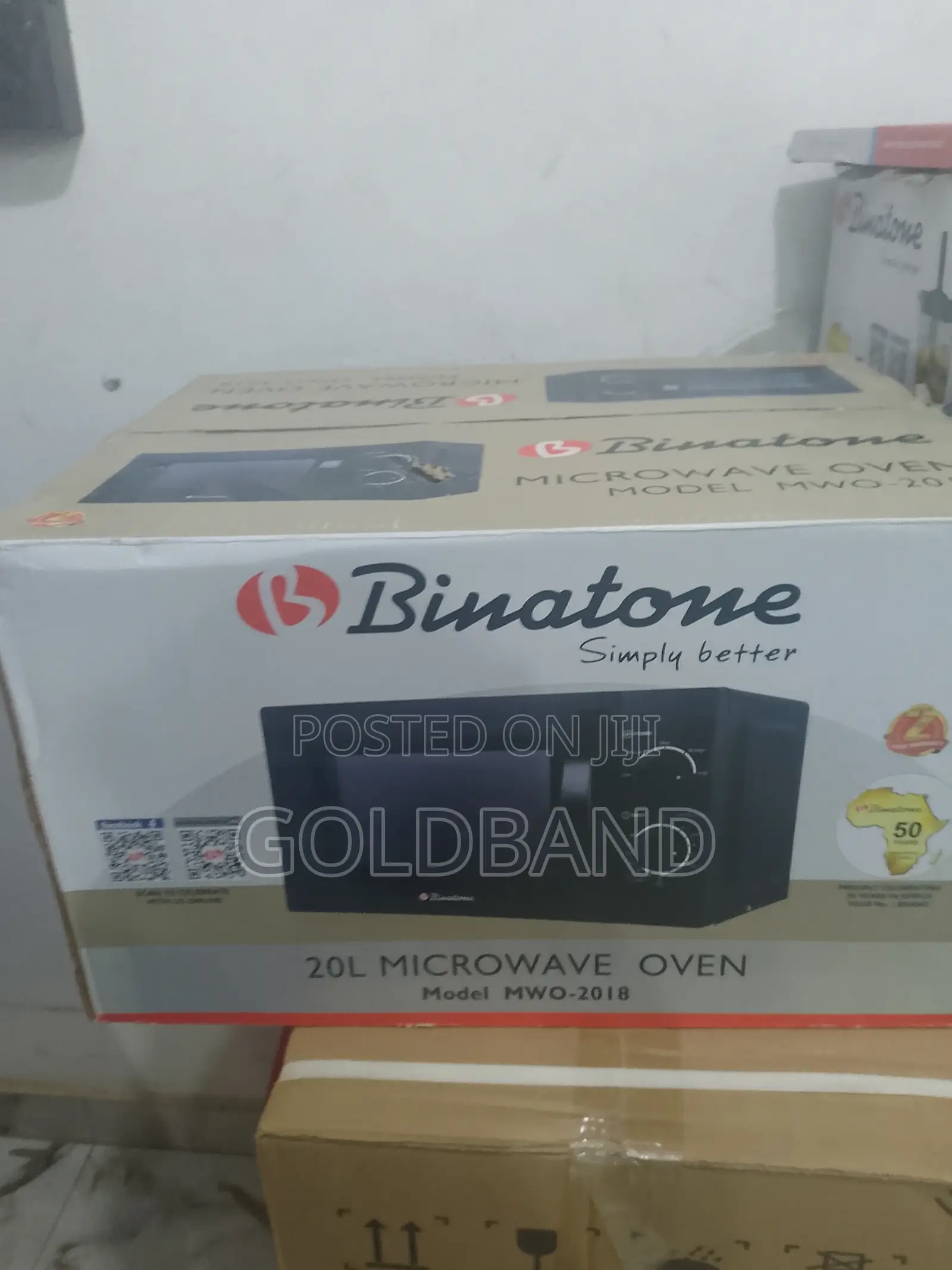 Binatone 20-Litre Microwave – With Safety Lock System