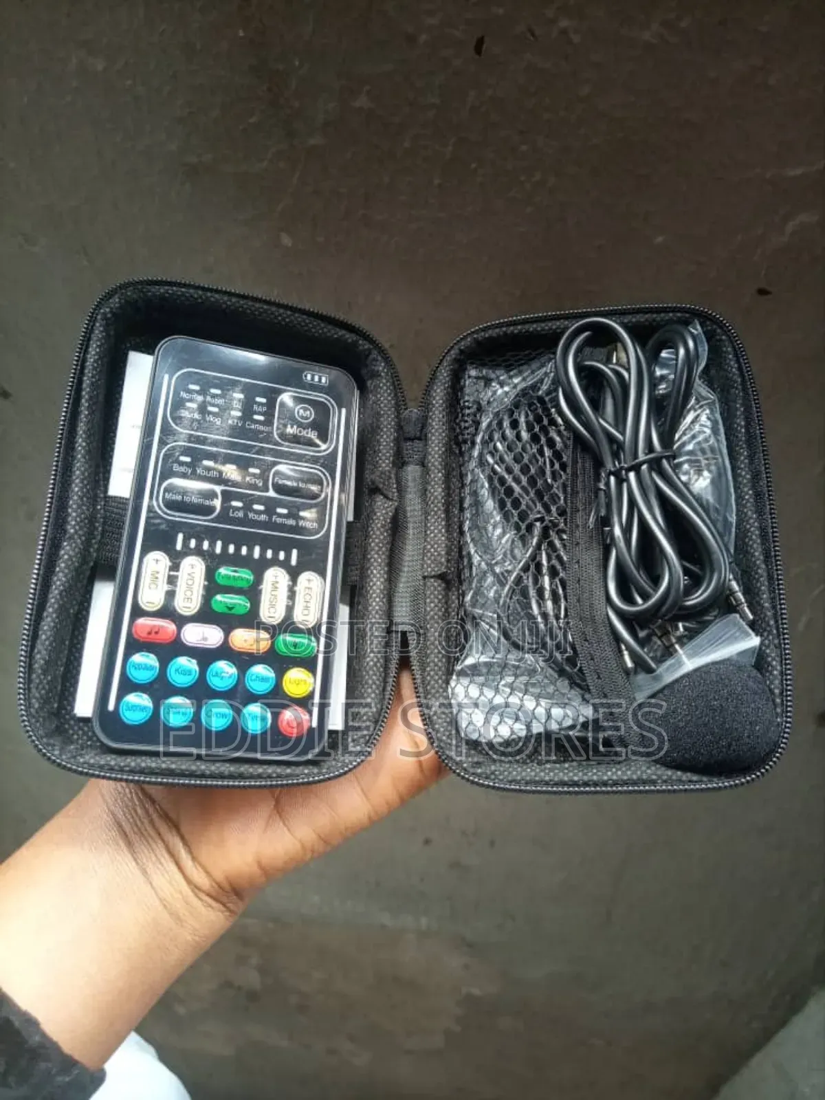 Voice Modulator 19 Voice Changer Set Multifunction
