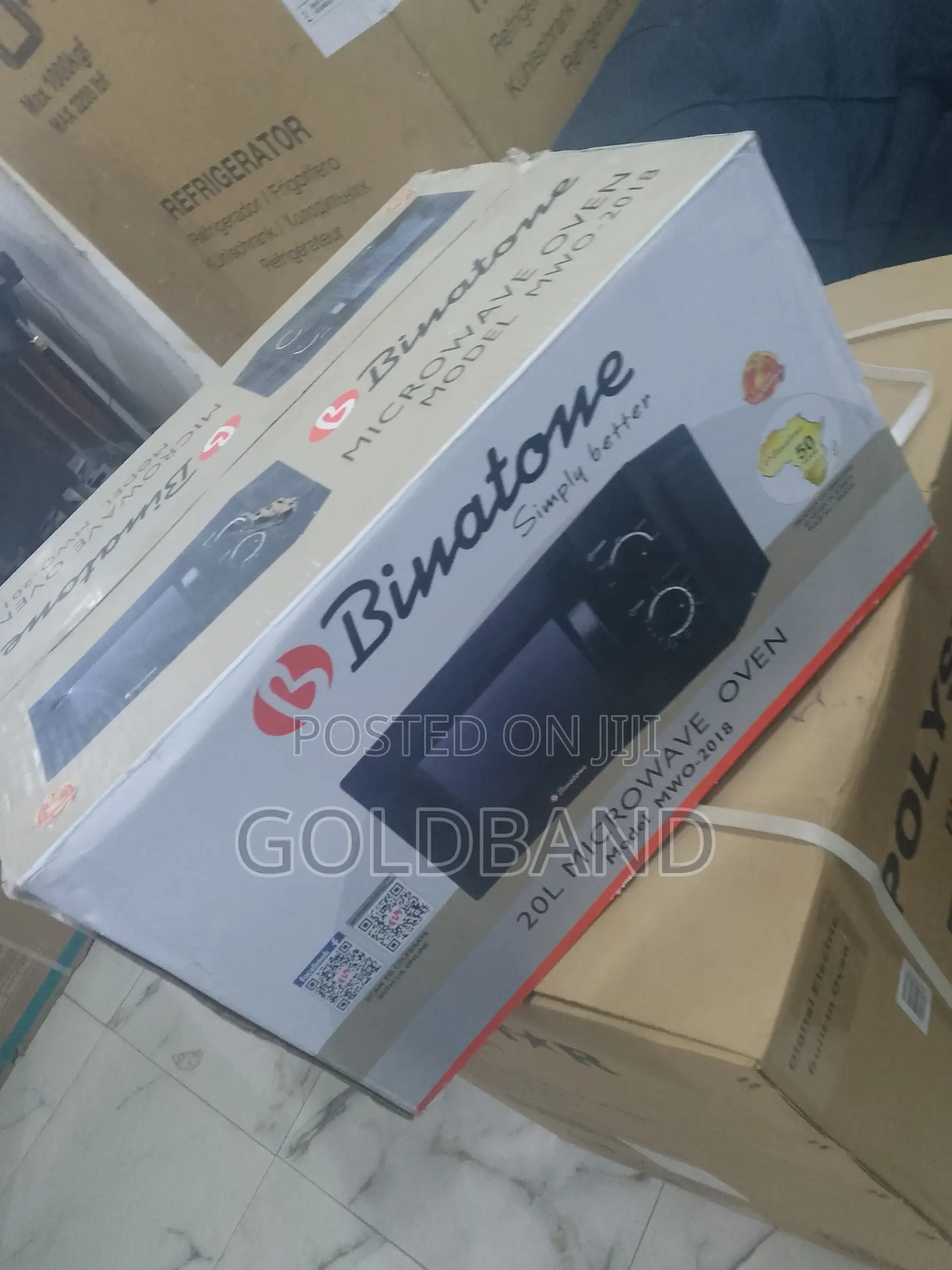 Binatone 20l Microwave – Sleek Silver Finish