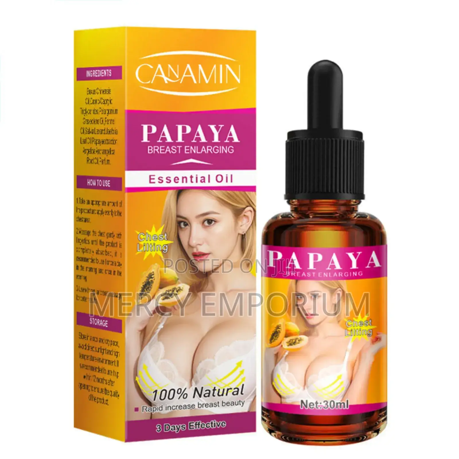 Breast Enlargement Oil
