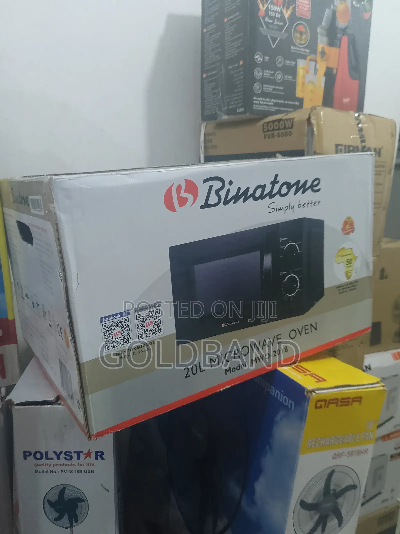 Binatone 20l Microwave Oven – Even Heat Distribution