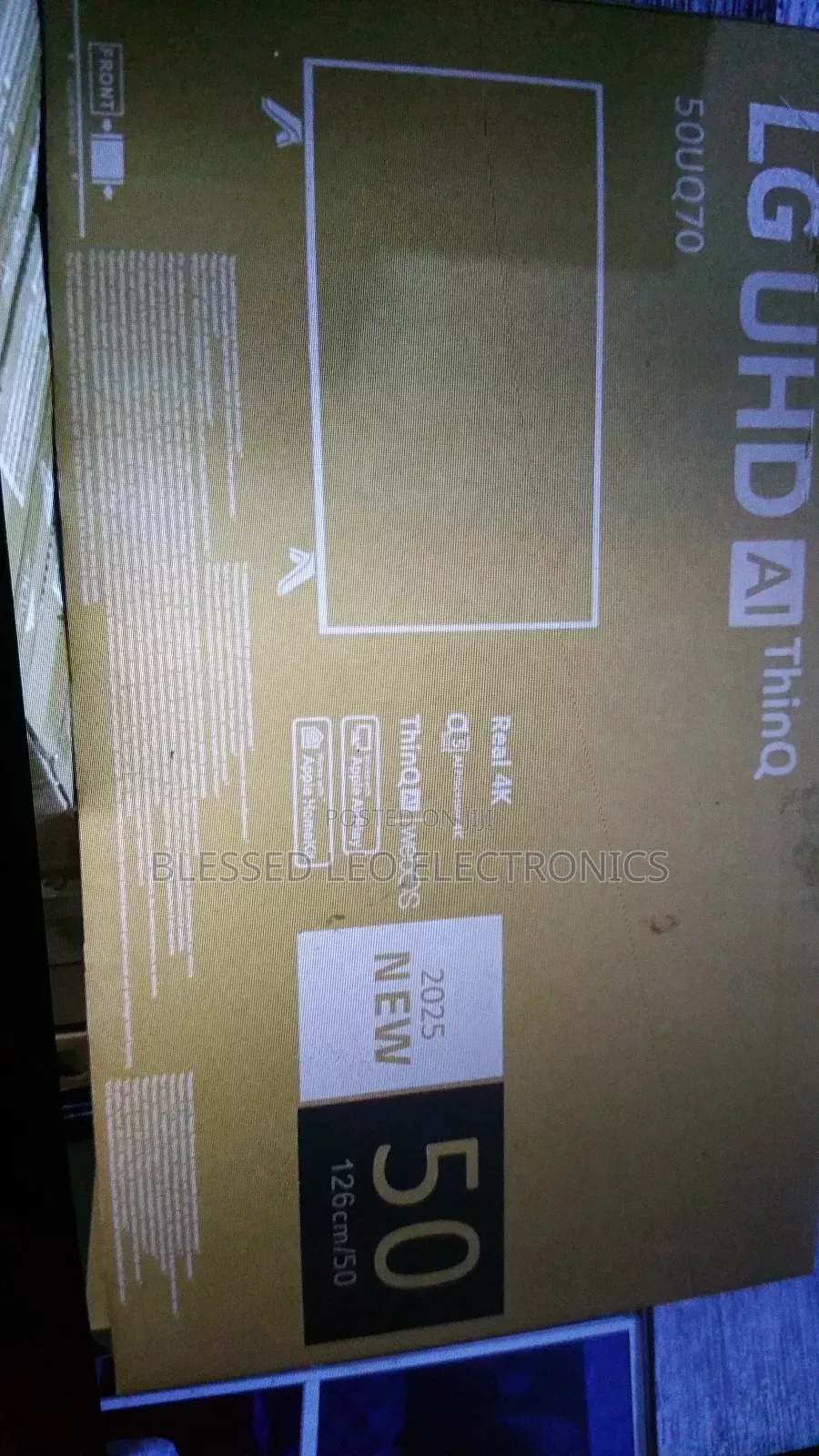 Lg 50 Inches Smart Cloud Auxiliary Audio Tv