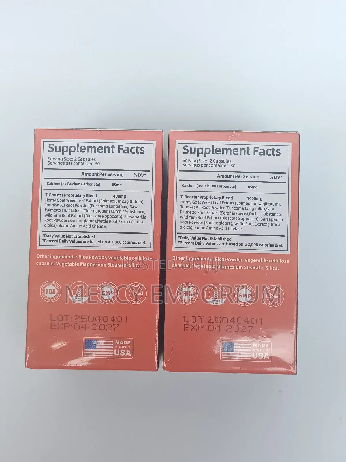 Testosterone Boost Supplement for Energy, Muscle Sexual Performance