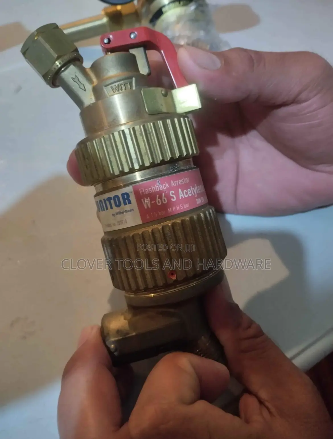 Automatic Flashback Arrestor W-66s for Acetylene.