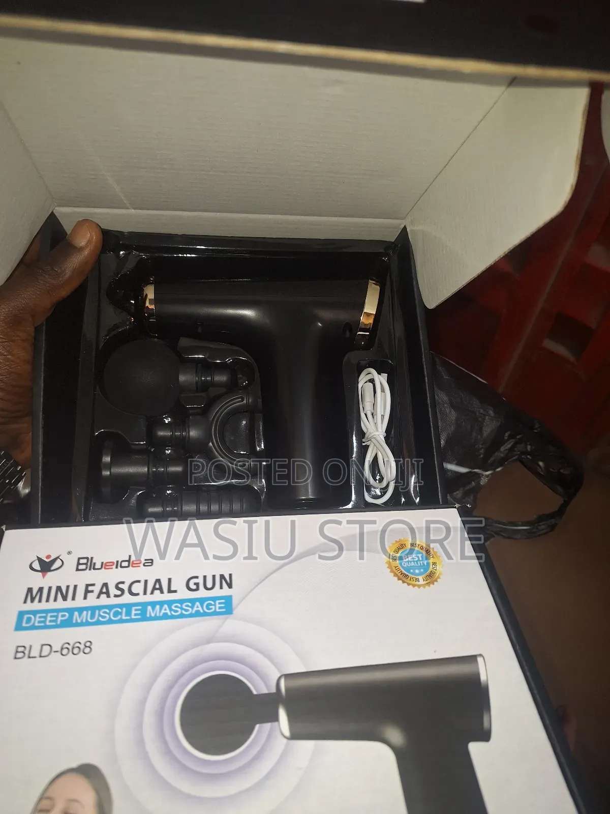 Blueidea Mini Fascial Gun, Model BLD-668