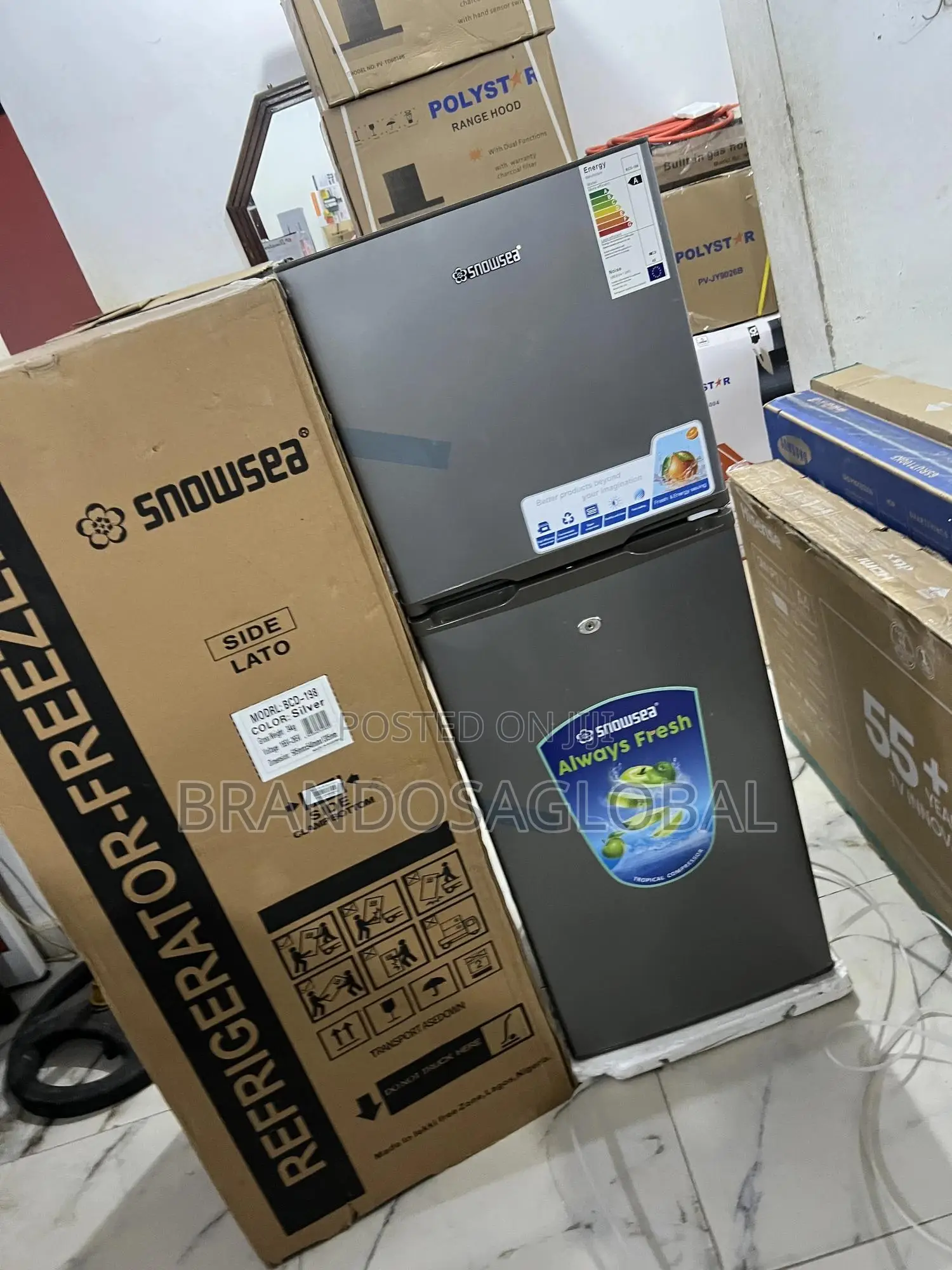 Brand New 150 Liters Snowsea Freezer – Bd-208 Model