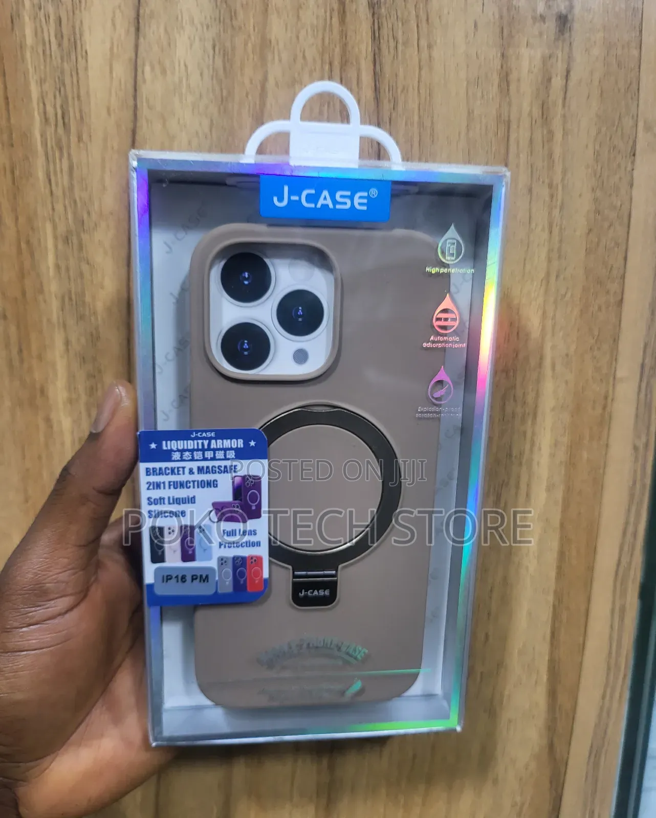 J-case Full Lens Protection For iPhone 16 Pm
