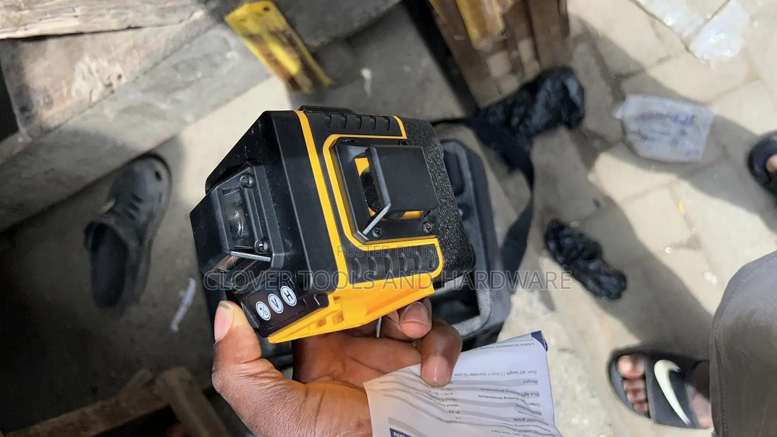 Krted 4d Green Laser Level. 16 Lines