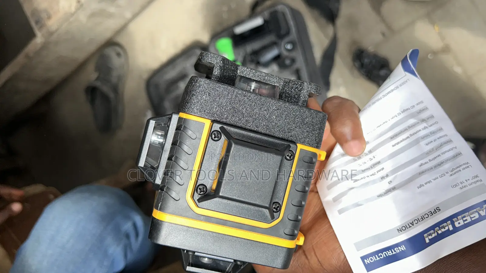 Krted 4d Green Laser Level. 16 Lines