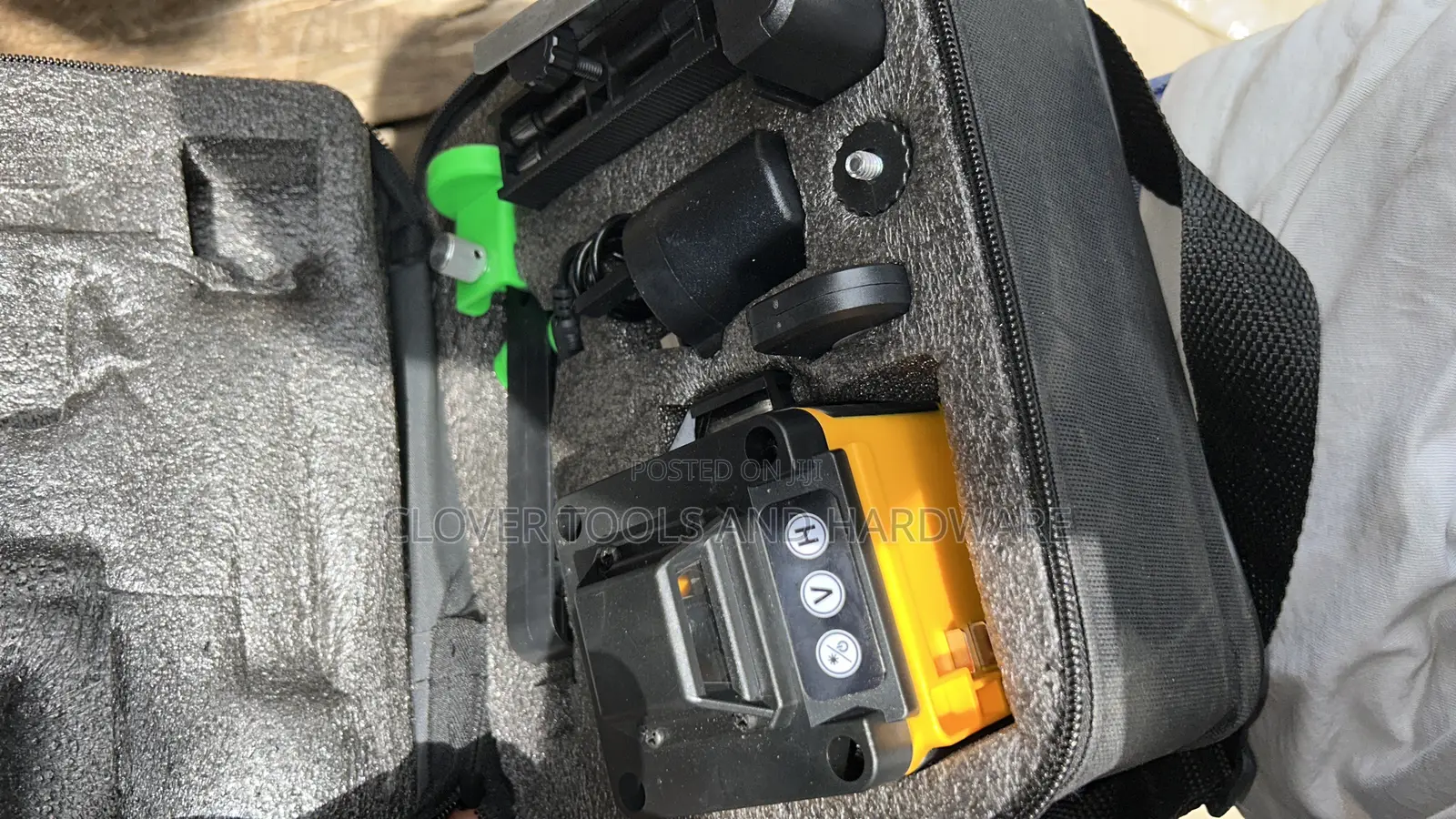 Krted 4d Green Laser Level. 16 Lines
