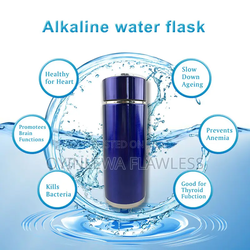 400ml Quantum Alkaline Double Ionizer Water Purifier Flask Cup