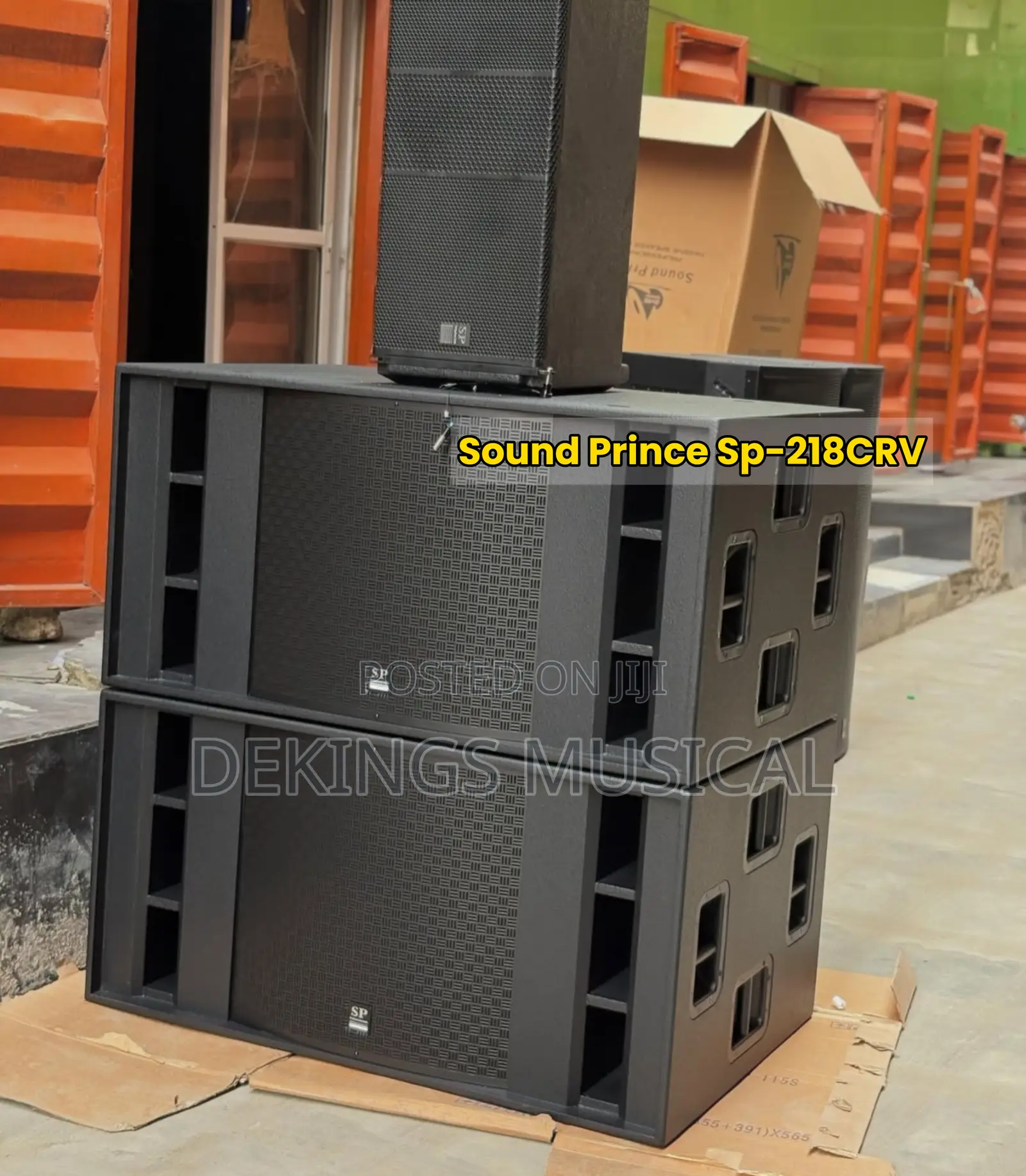 Sound Prince Double Subwoofer Sp218crv