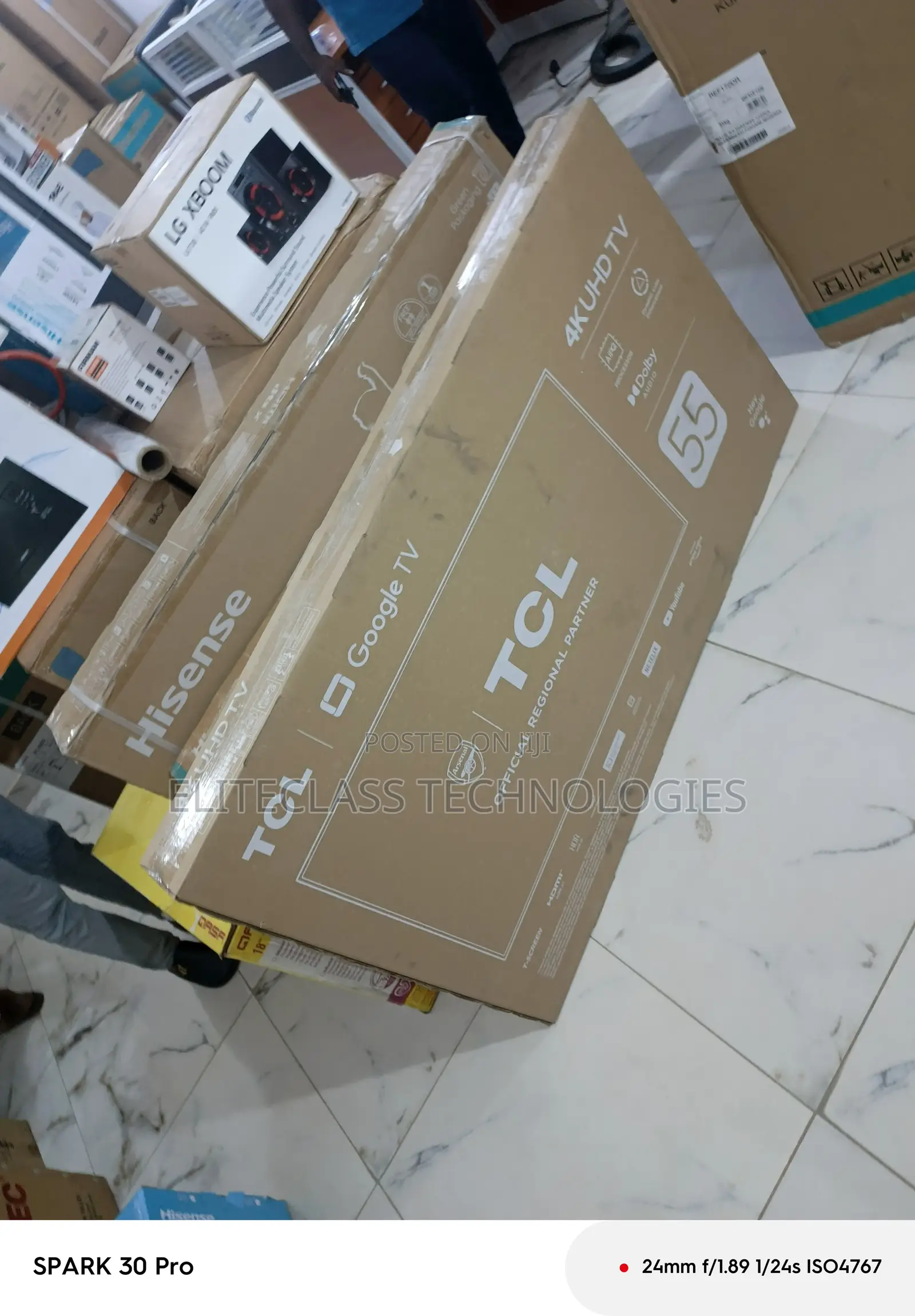 Dayzy TCL 55′′ Uhd Google Tv (55p635)