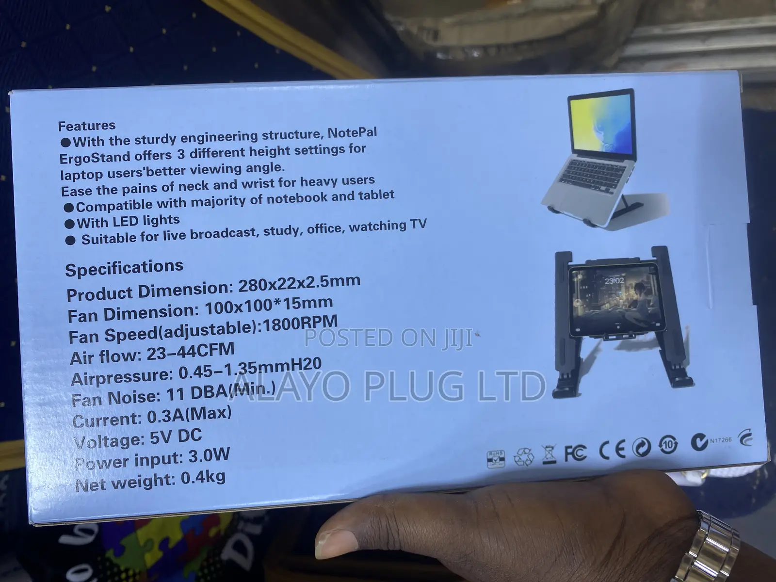 Laptop Stand With Fan